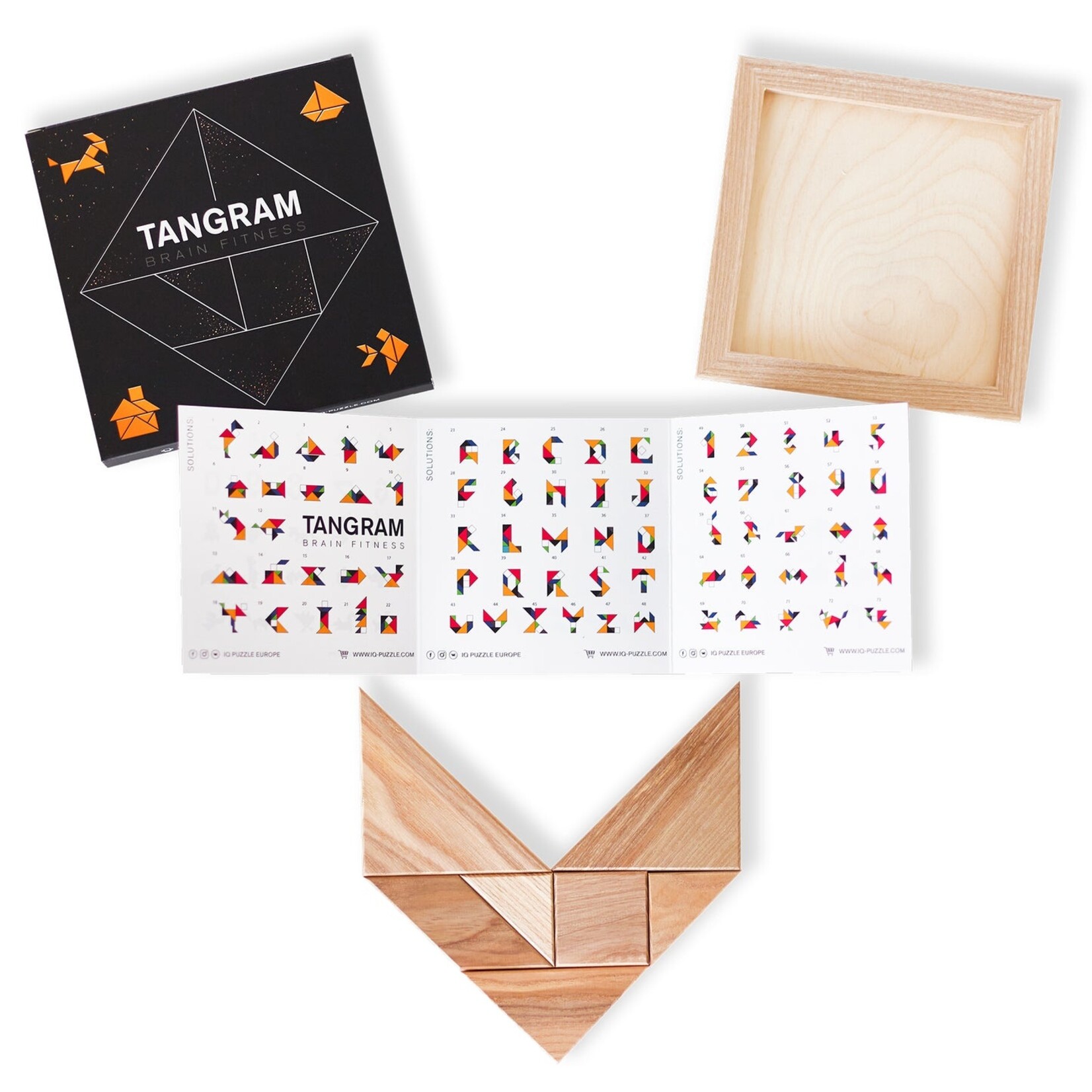 Geek Toys Wooden Puzzle Tangram