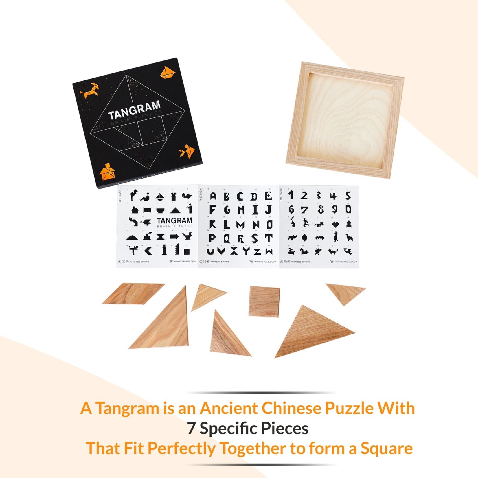 Geek Toys Wooden Puzzle Tangram