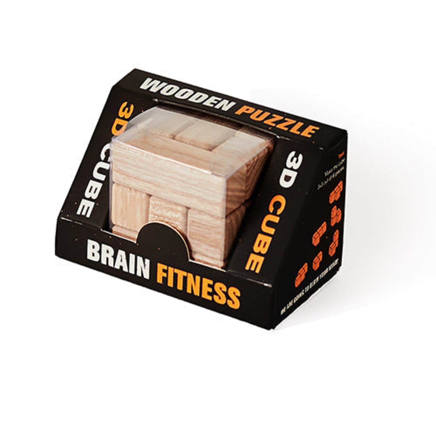 Geek Toys Wooden Cube Puzzle