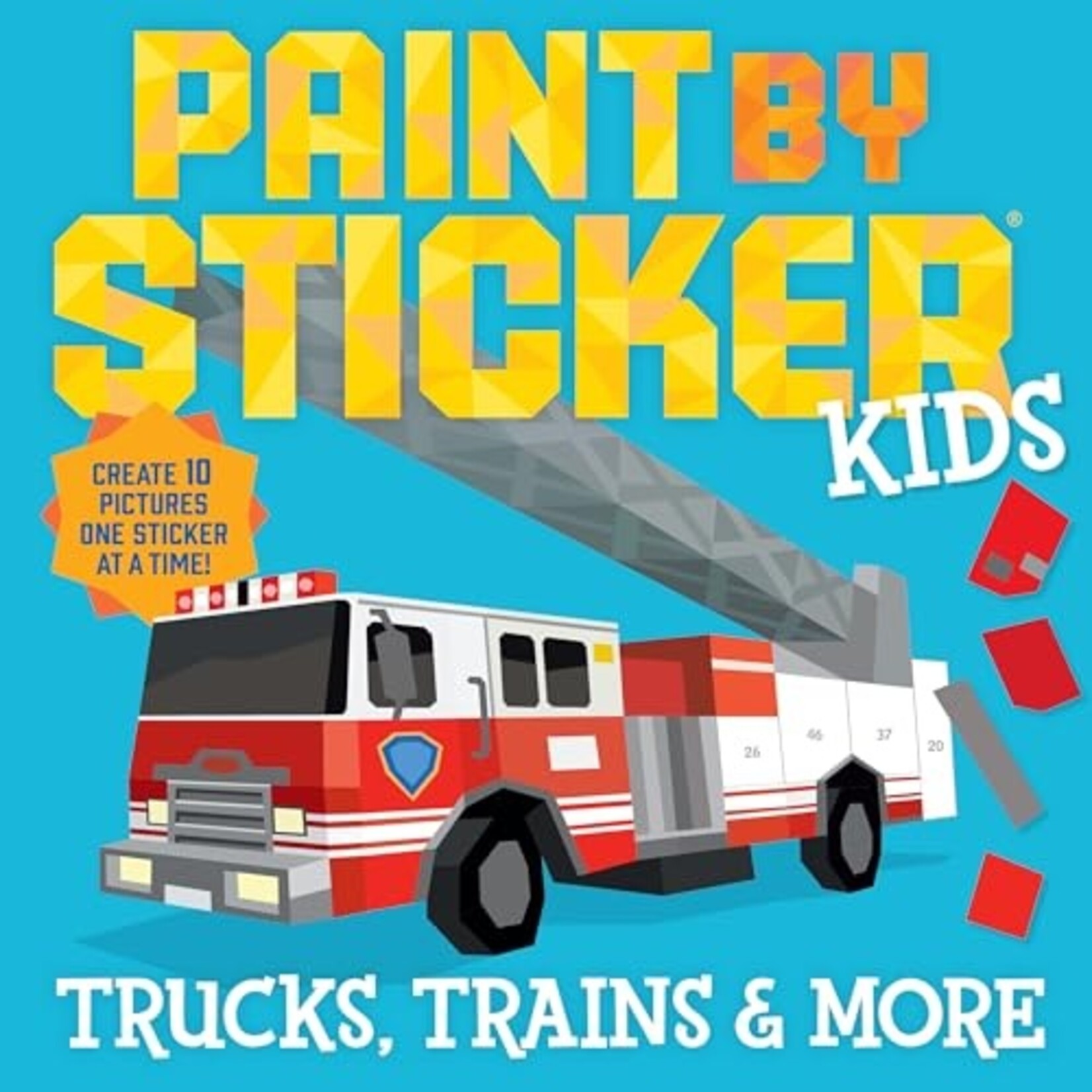 Hachette Trucks Paint by Sticker