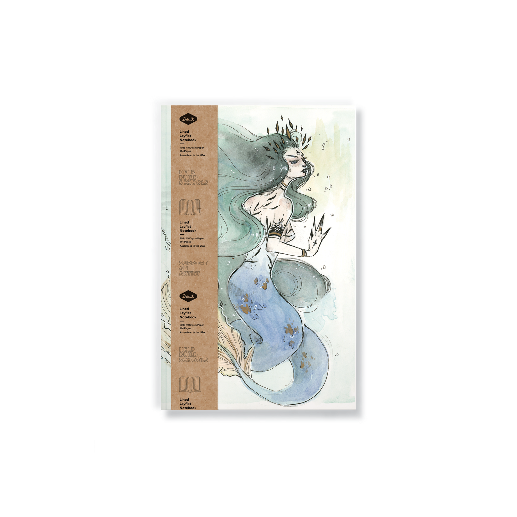 Denik Mermaid Classic Layflat Notebook