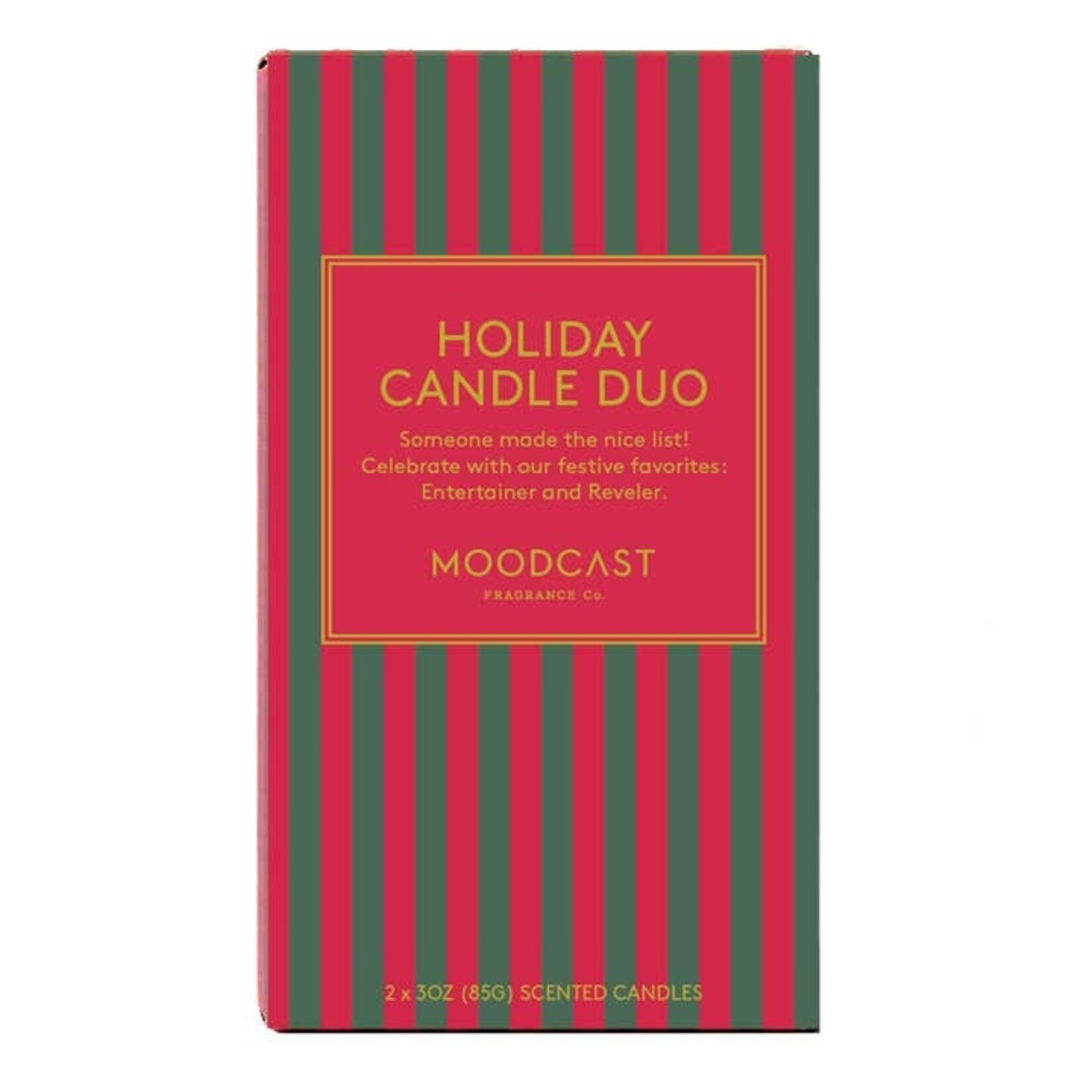 Moodcast Fragrance Co. Moodcast Holiday Candle Duo