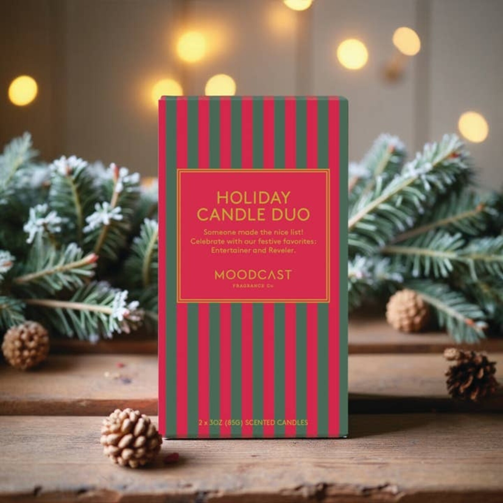 Moodcast Fragrance Co. Moodcast Holiday Candle Duo