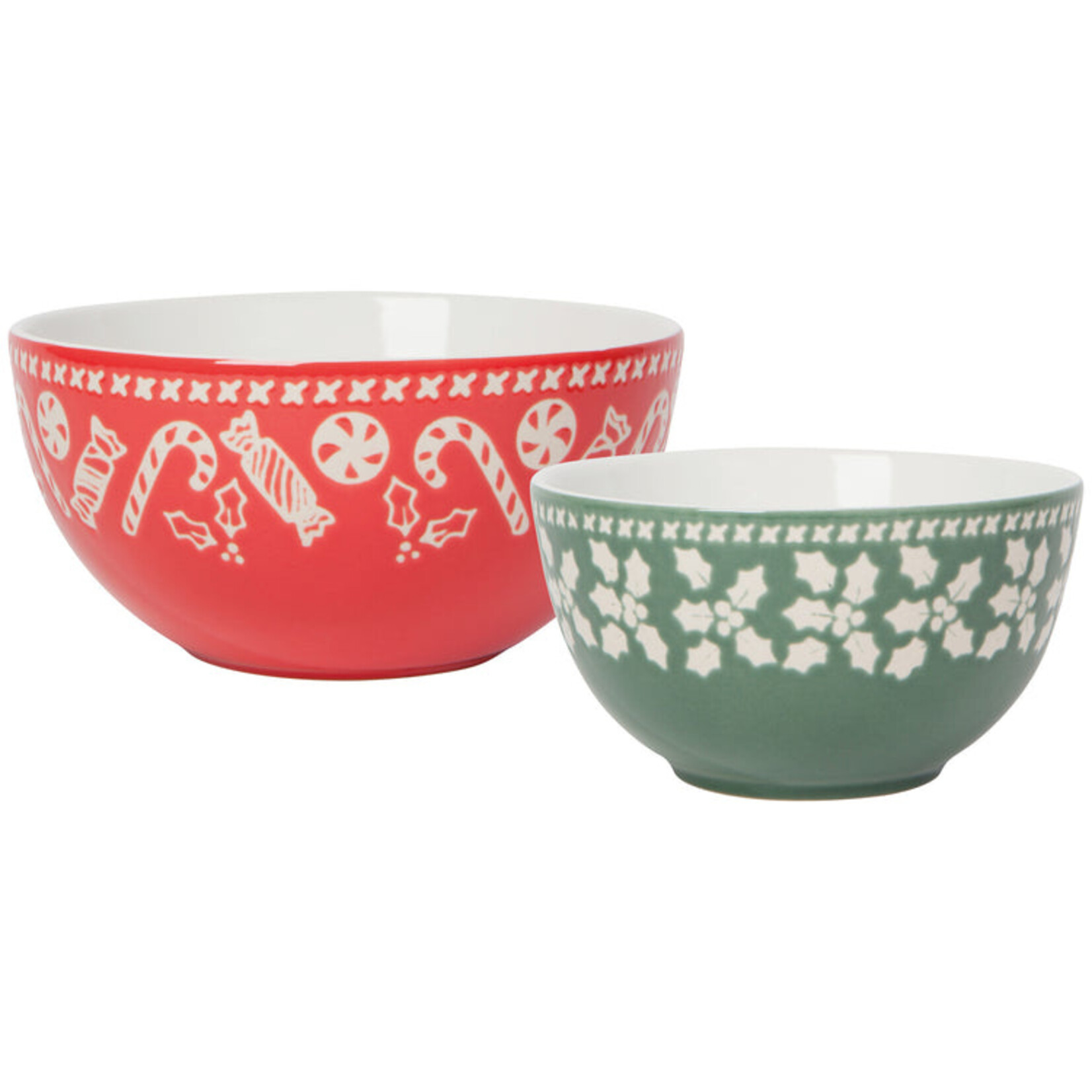 Now Designs Large Holly Jolly Candy Bowl