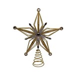Kurt S Adler Adler Gold/Silver 10" Tree Star