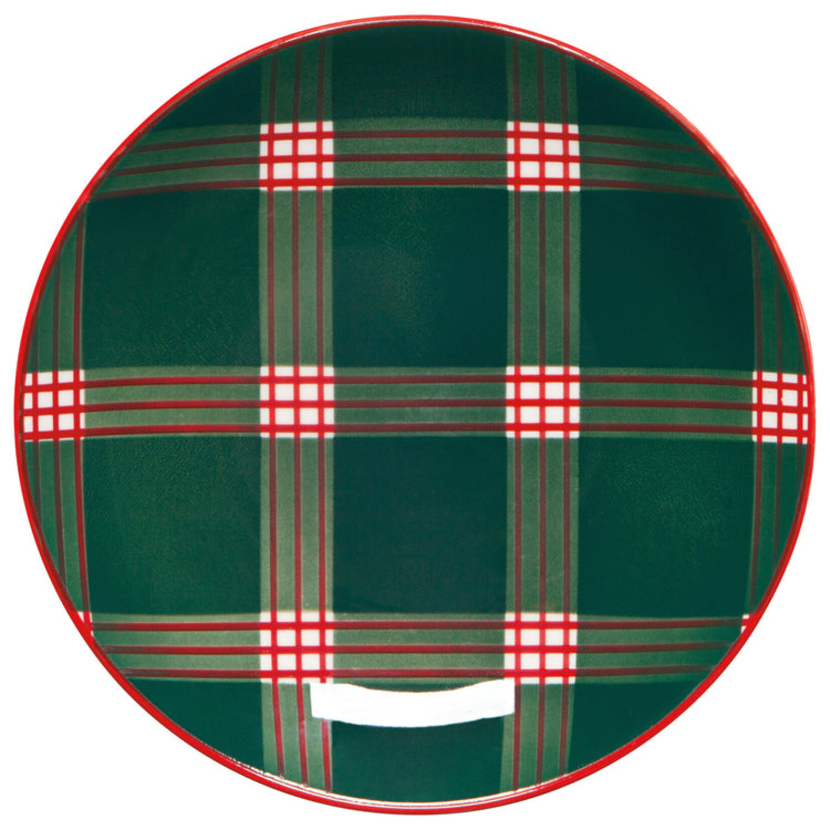 Now Designs Holiday Plaid Appetizer Plate Single