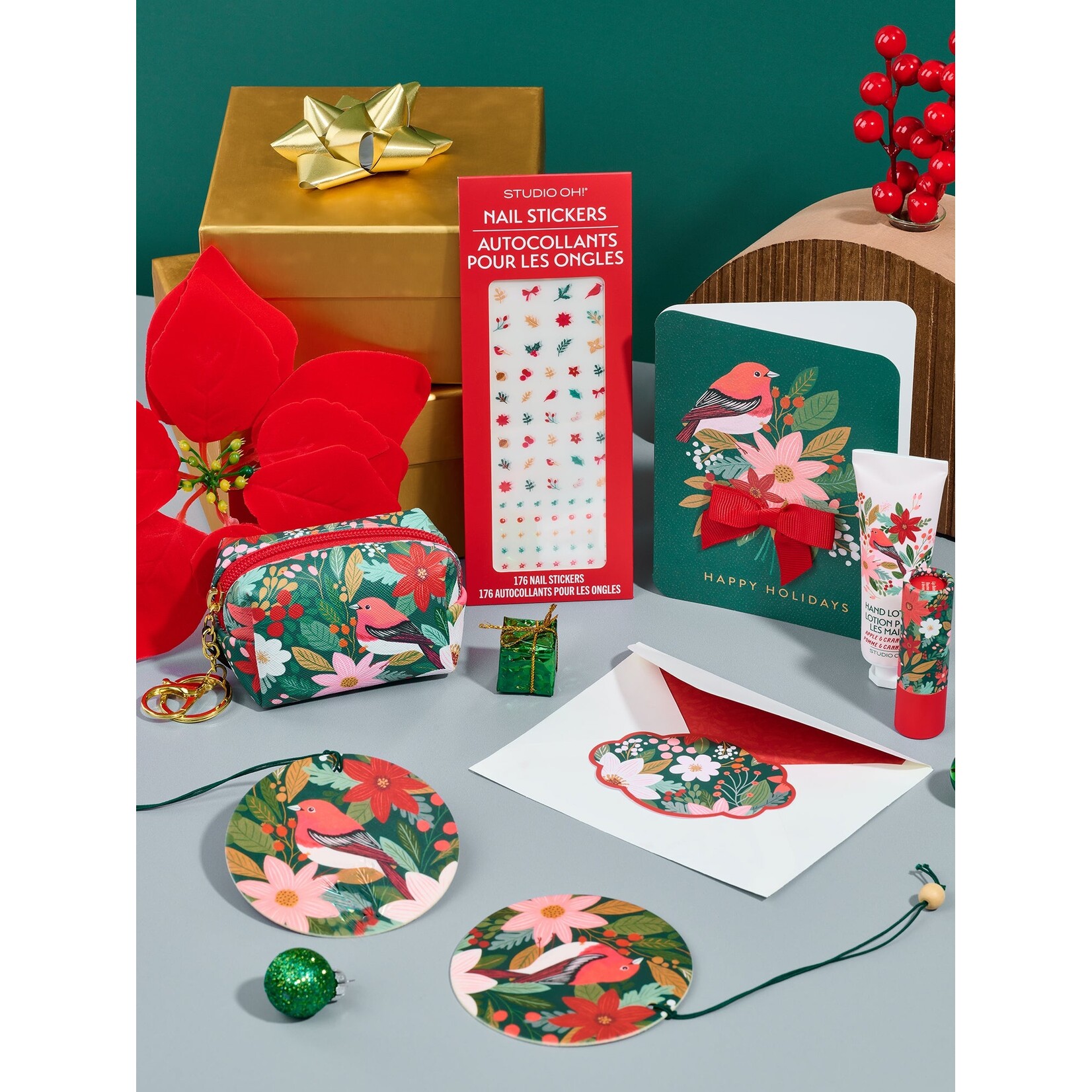 Studio oh! Holiday Magic Nail Stickers