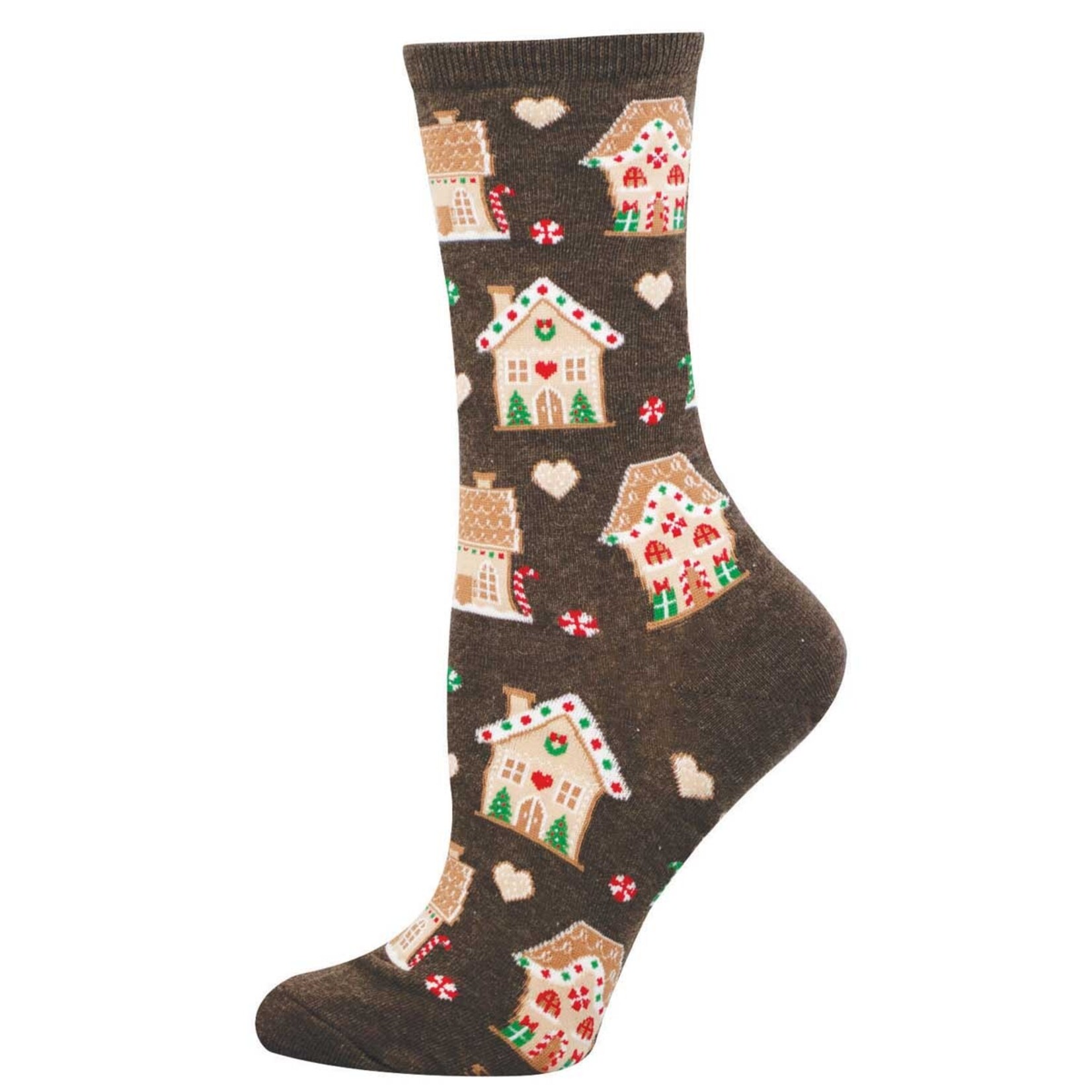 Socksmith Gingerbread Houses Ladies Socks