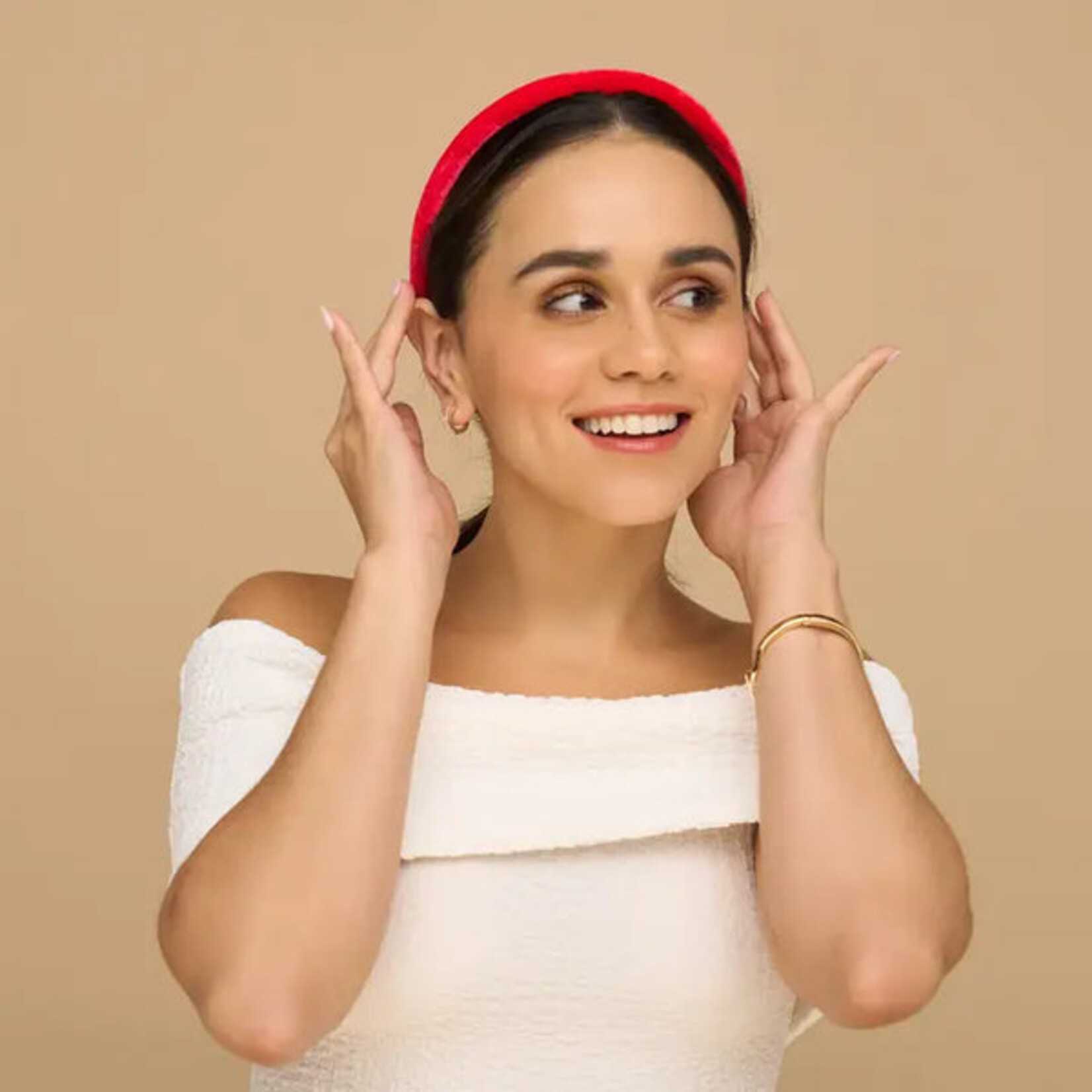 Kitsch Holiday Velvet Headband Set