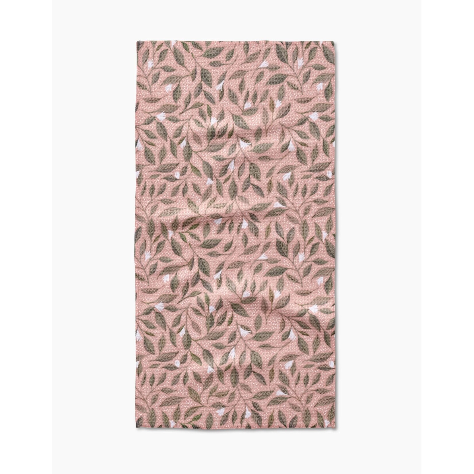 Geometry Pink Peppermint Bar Towel