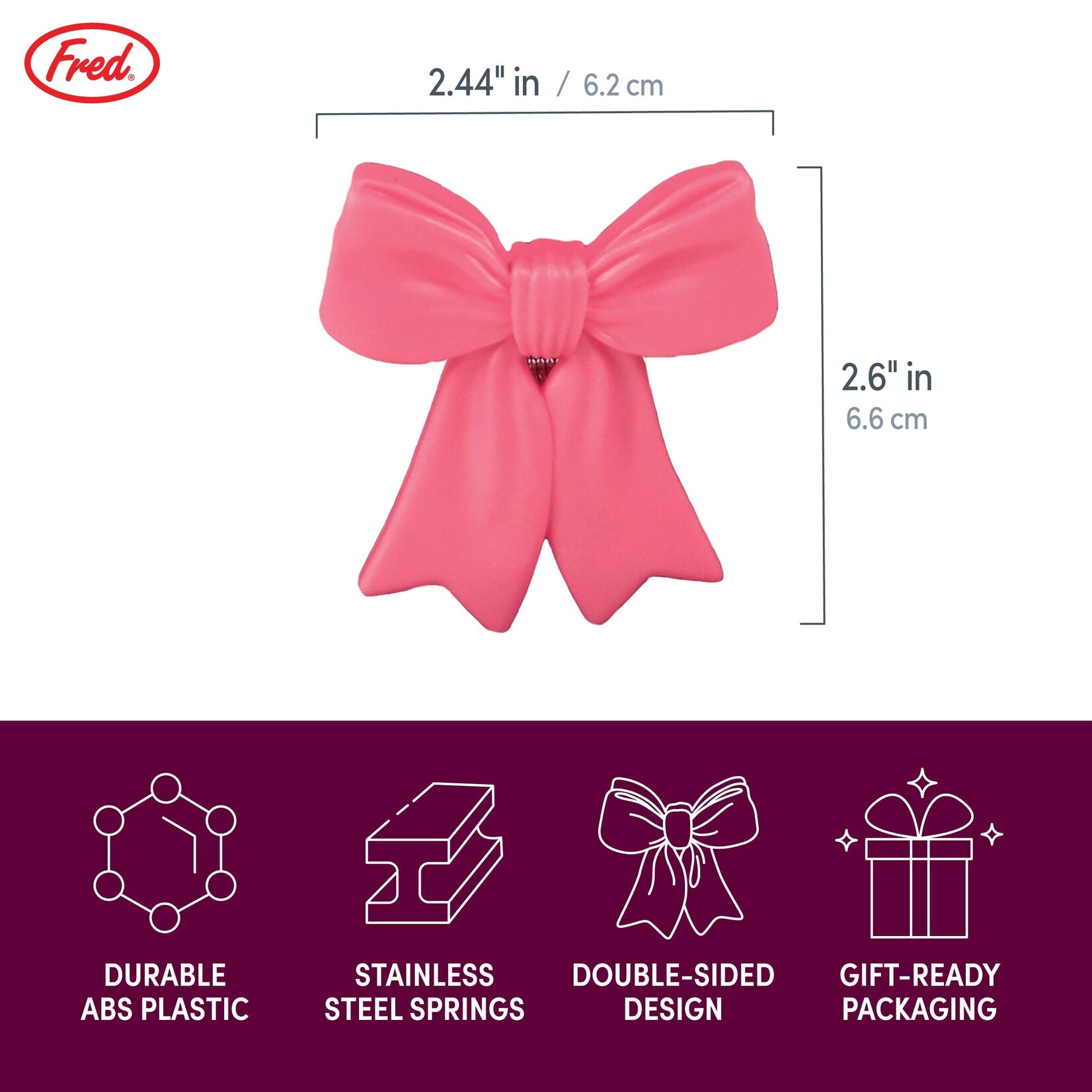 Fred & Friends Coquette Bag Clips