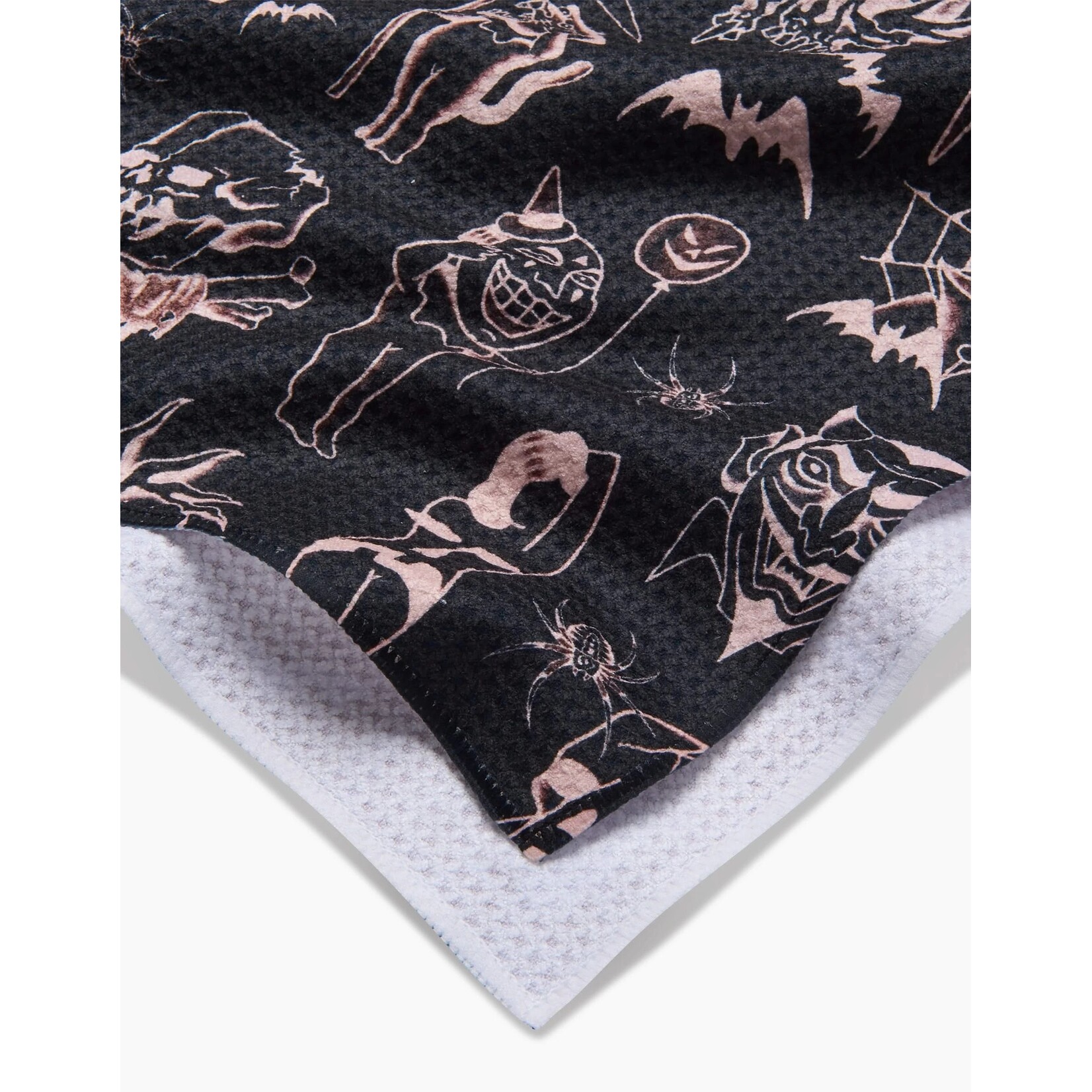Geometry Halloween Flash Geometry Tea Towel