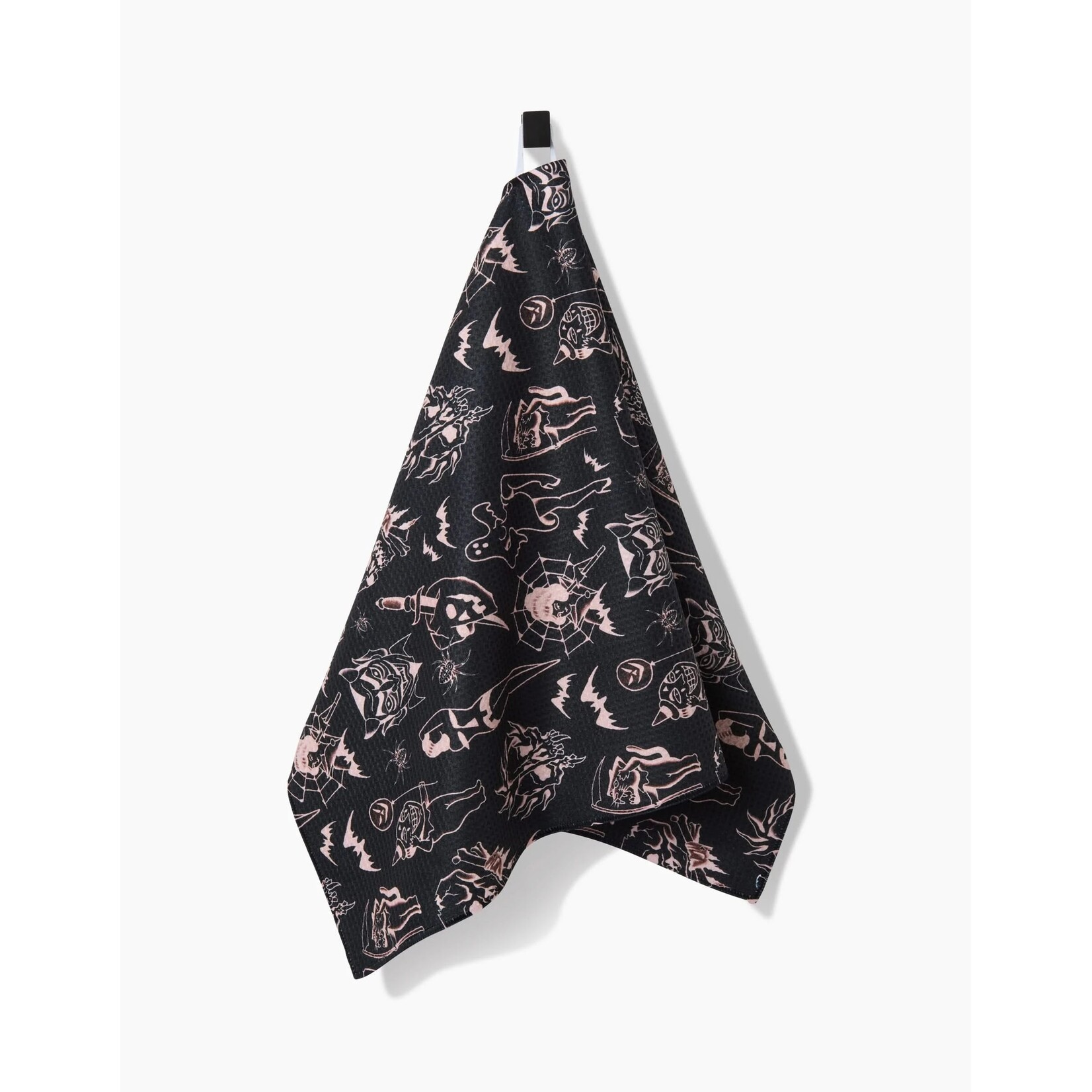 Geometry Halloween Flash Geometry Tea Towel