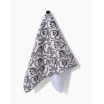 Geometry Painterly Skulls Geometry Bar Towel