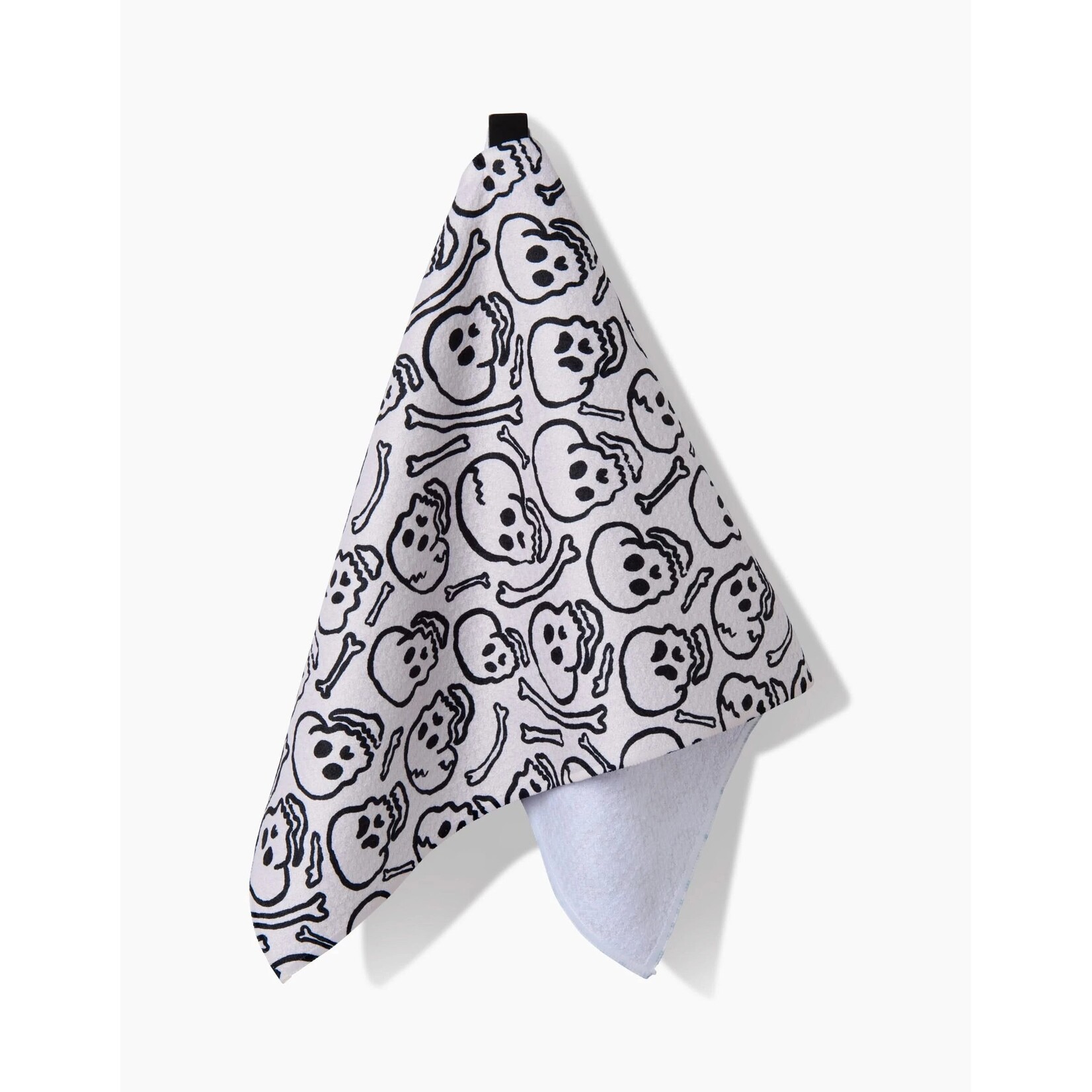 Geometry Painterly Skulls Geometry Bar Towel