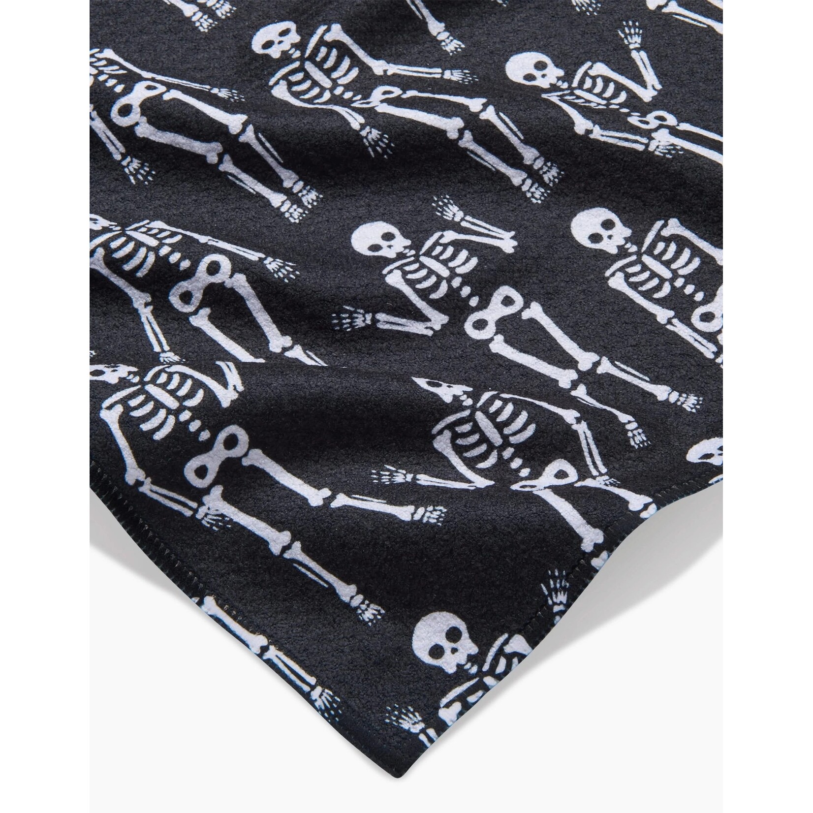 Geometry Dancing Skeletons Black Geometry Bar Towel