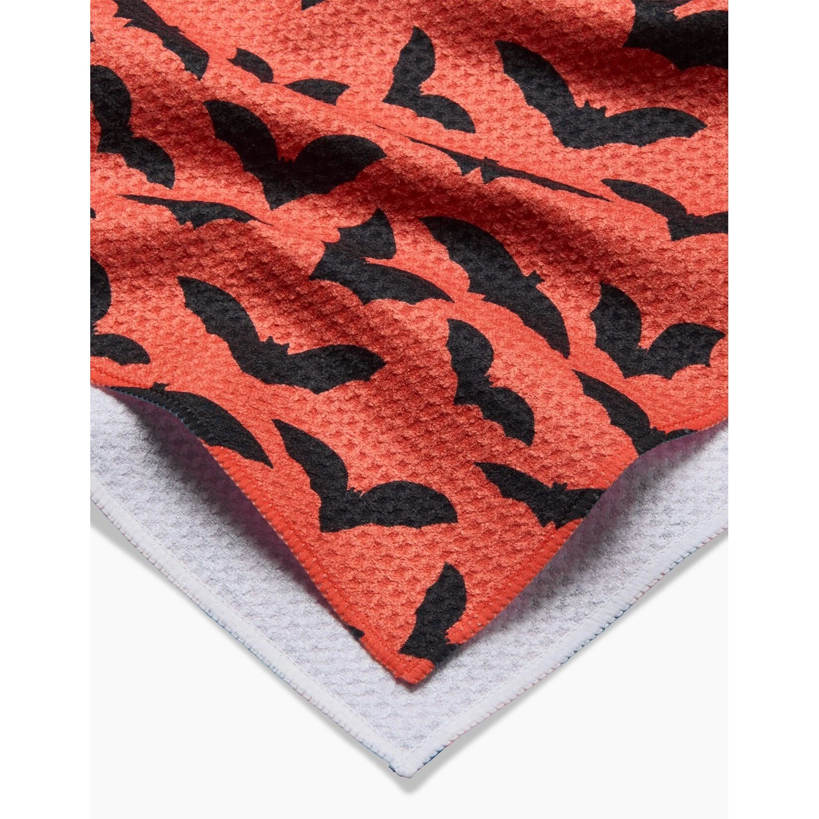 Geometry Spooky Bats Geometry Tea Towel