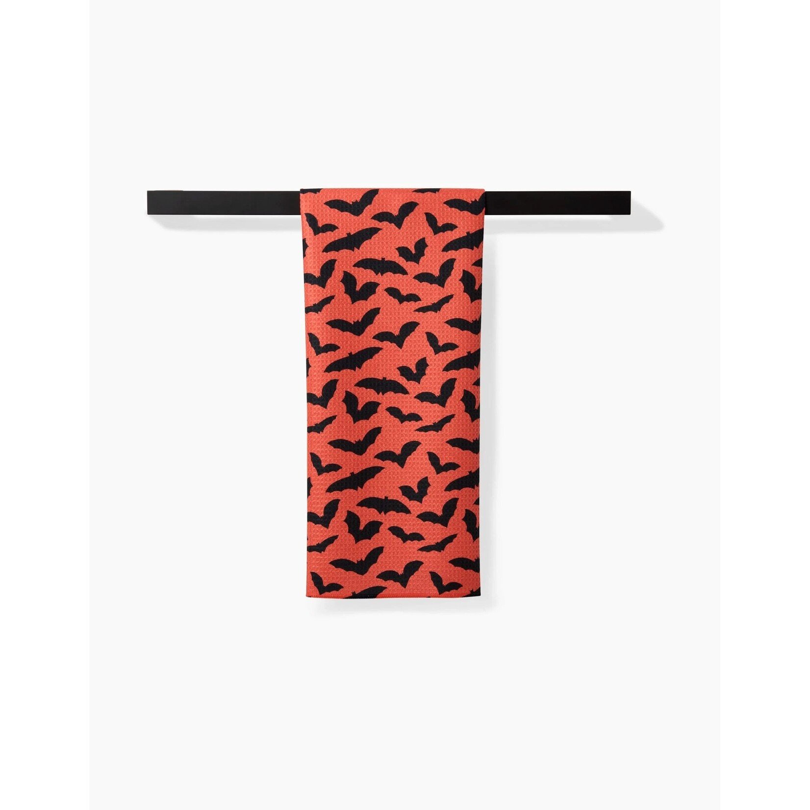 Geometry Spooky Bats Geometry Tea Towel