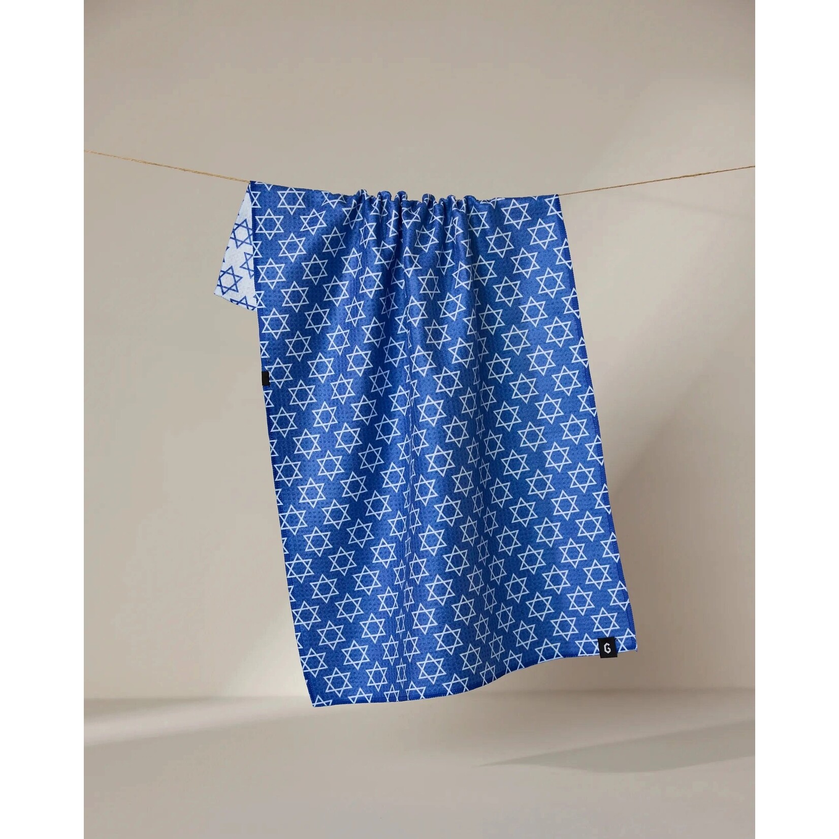 Geometry  Stars of David Geometry Tea Towel