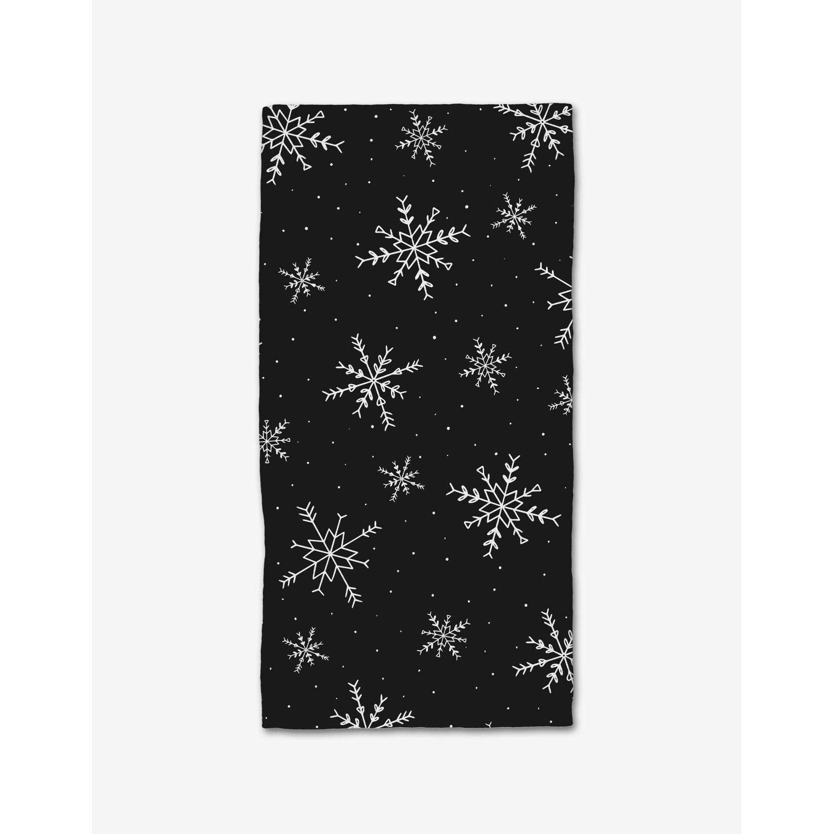 Geometry Winter Wonderland Nights Geometry Bar Towel