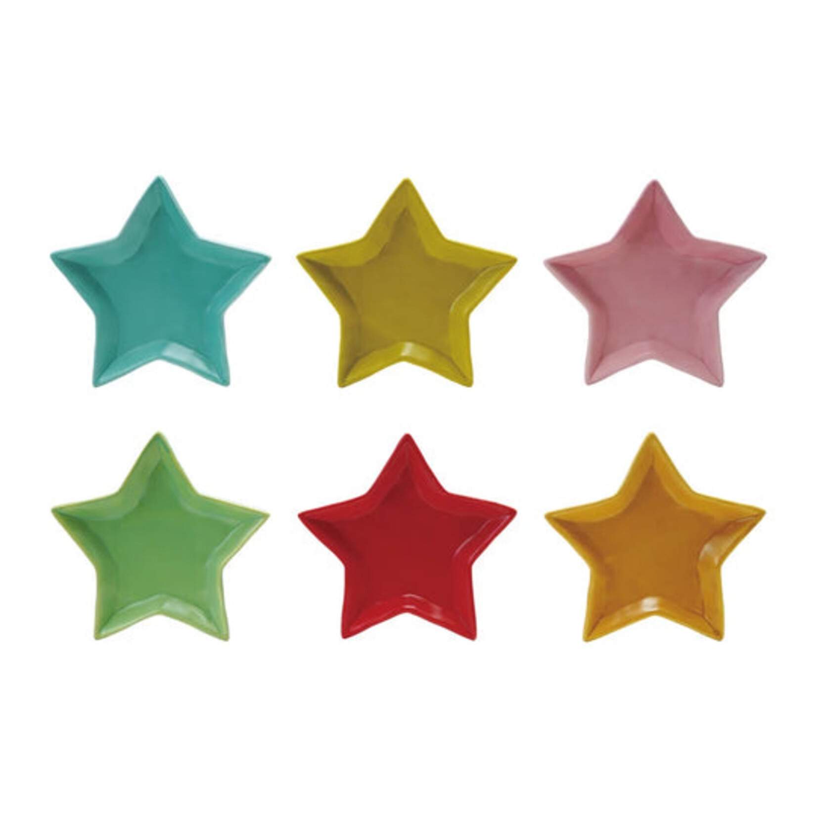 Creative Coop Star Shaped Dish (Assorted)