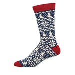 Socksmith Christmas Blue Fair Isle Men's Socksmith Bamboo Socks