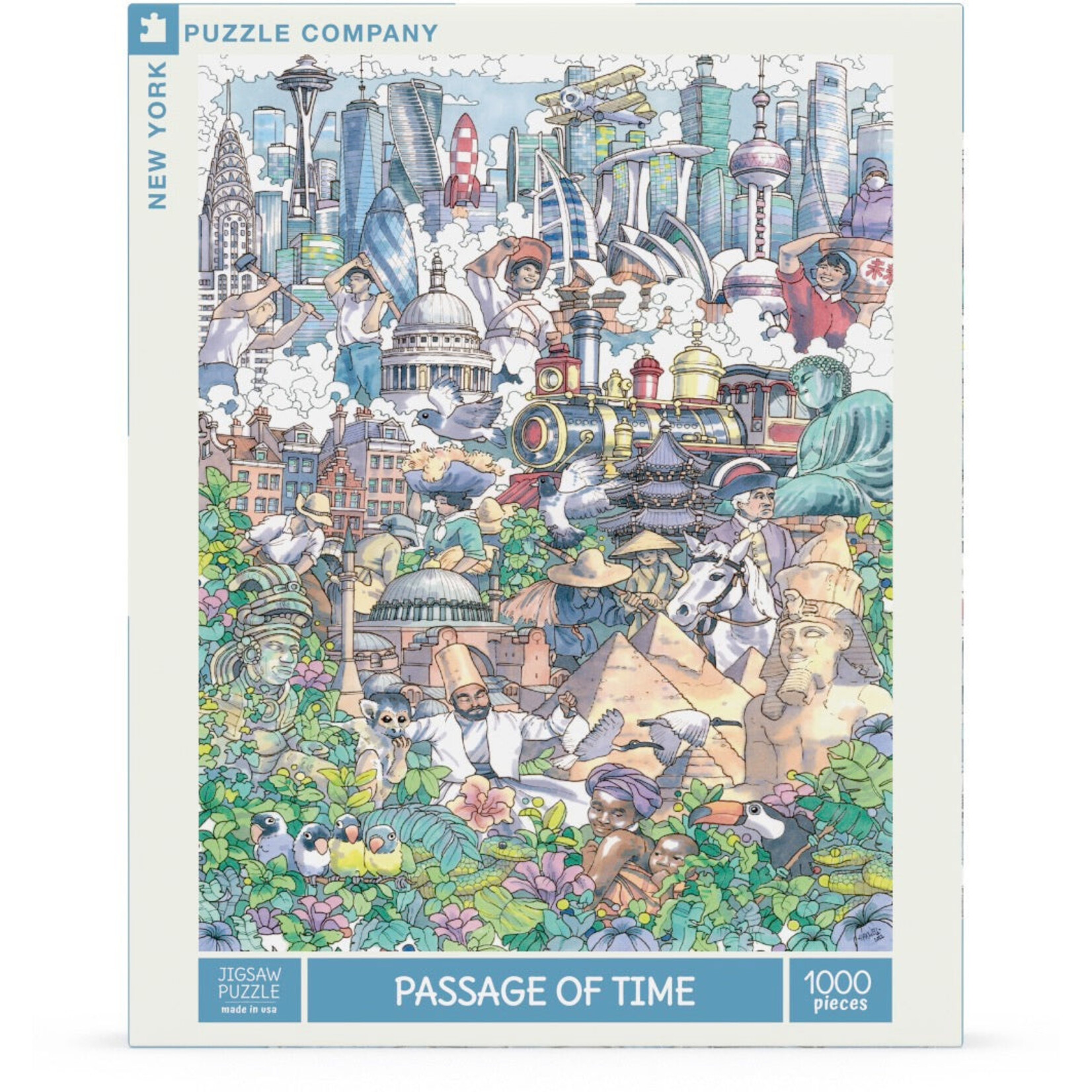 New York Puzzle Company Passage of Time Puzzle