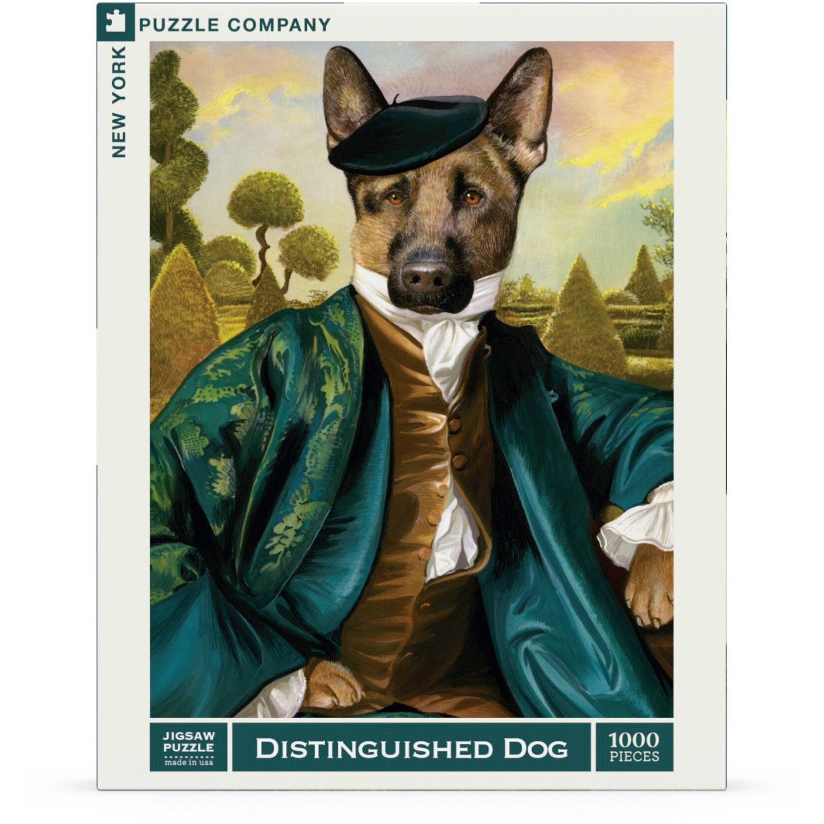 New York Puzzle Company Distinguished Dog Puzzle