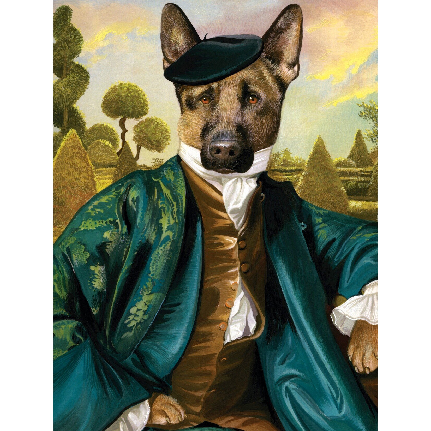 New York Puzzle Company Distinguished Dog Puzzle
