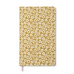 Designworks Ink Ochre Groovy Floral Soft Touch Journal