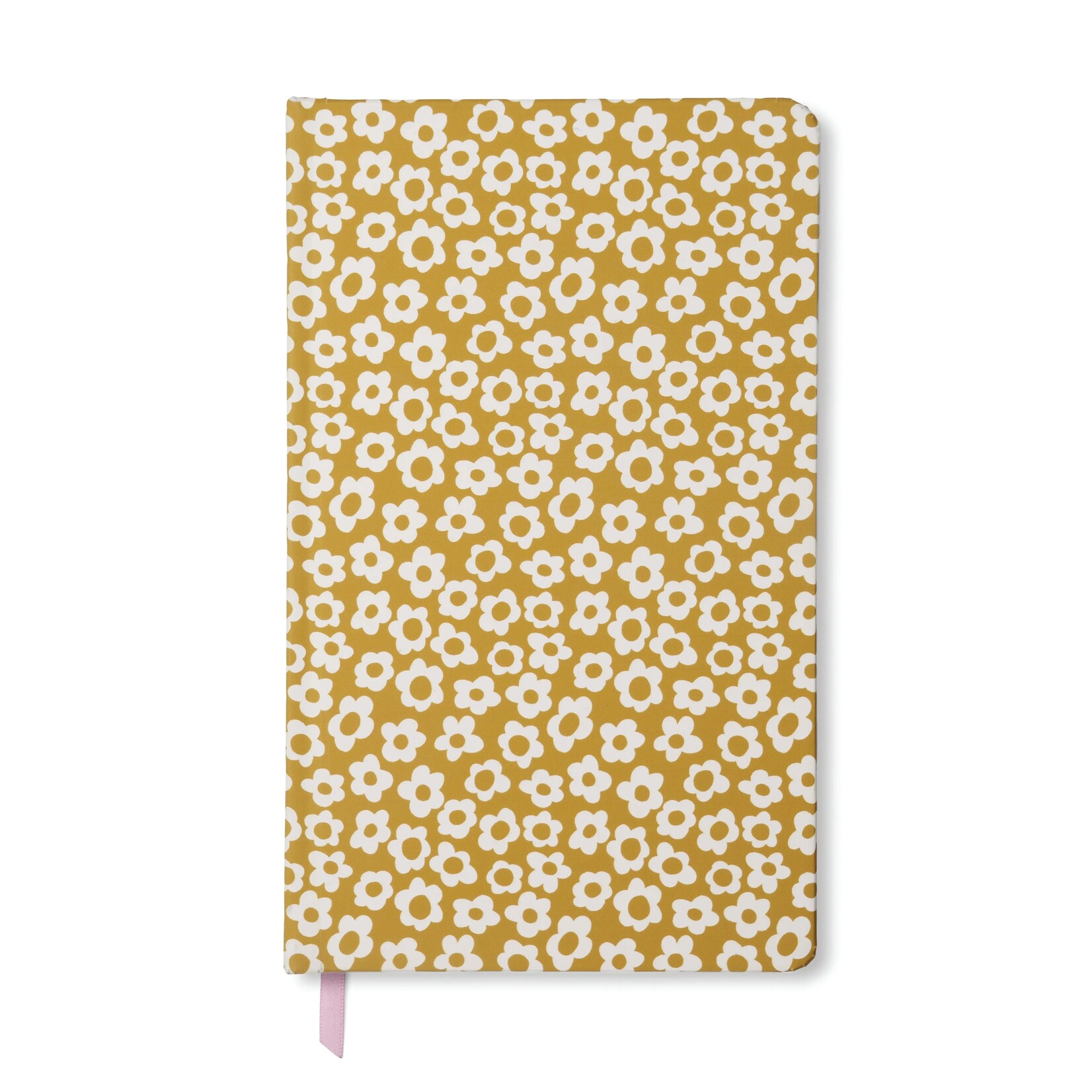 Designworks Ink  Ochre Groovy Floral Soft Touch Journal