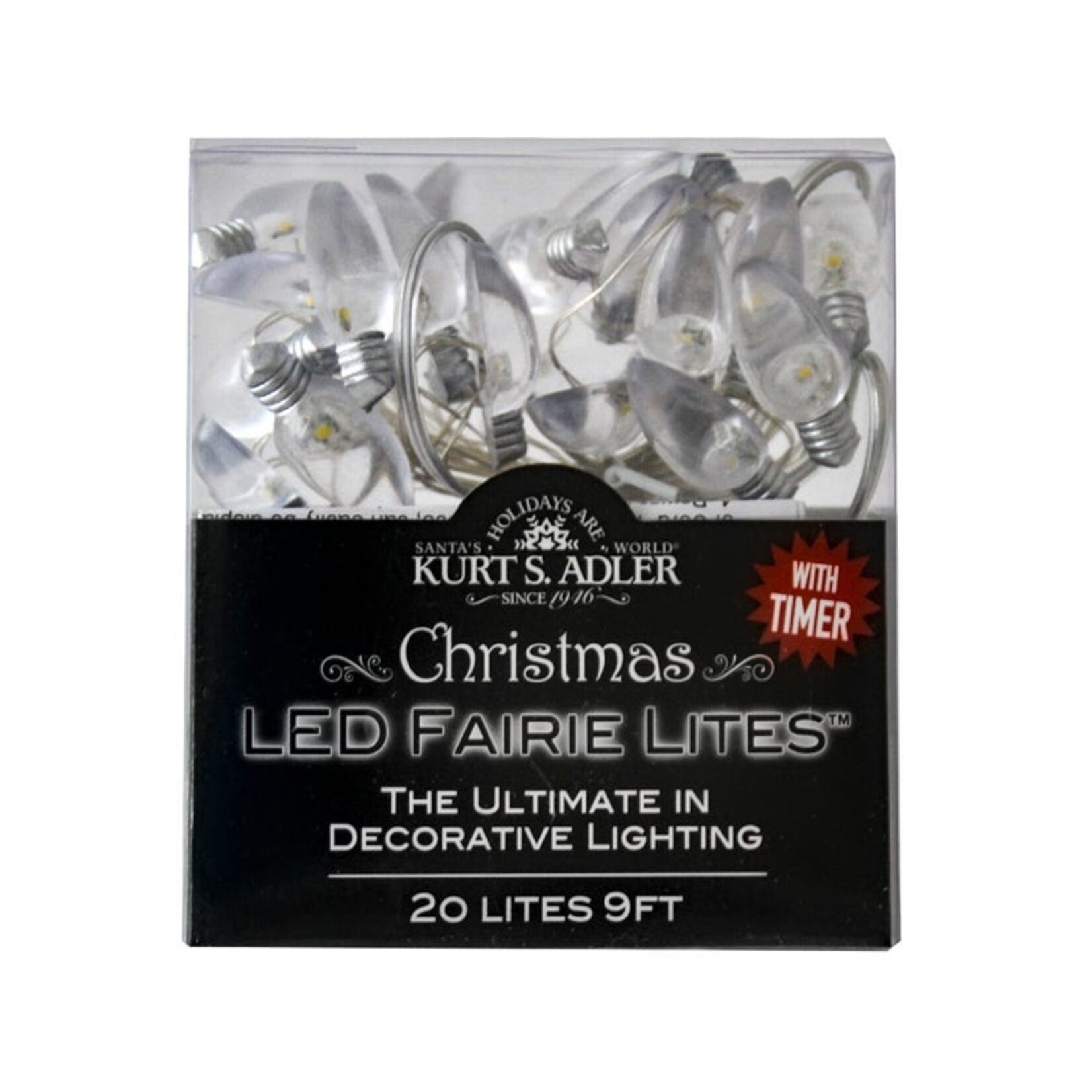Kurt S Adler Christmas Decorative LED Lights