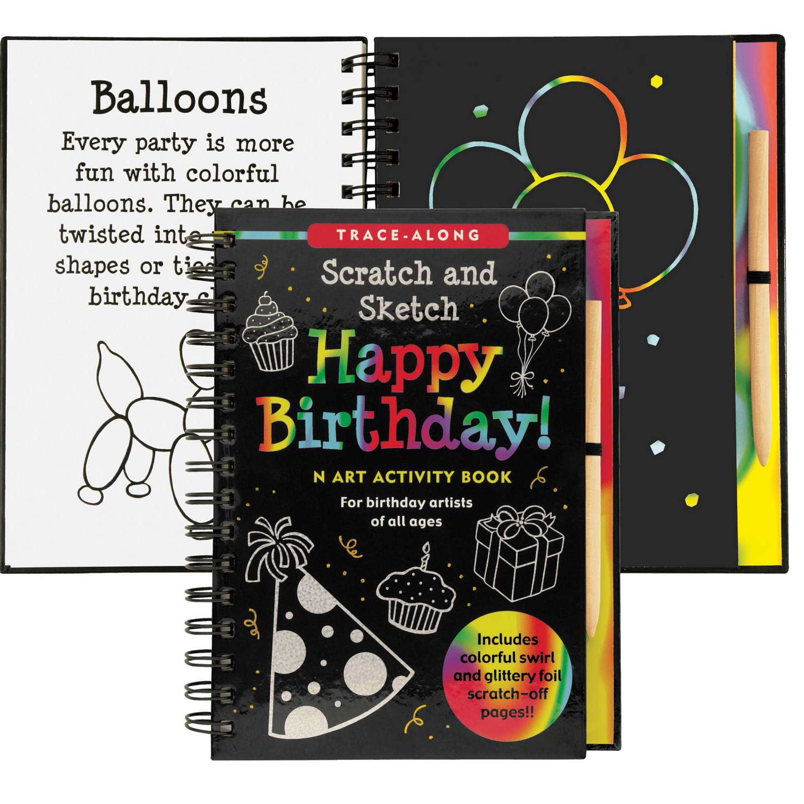 Peter Pauper Press Happy Birthday Scratch & Sketch