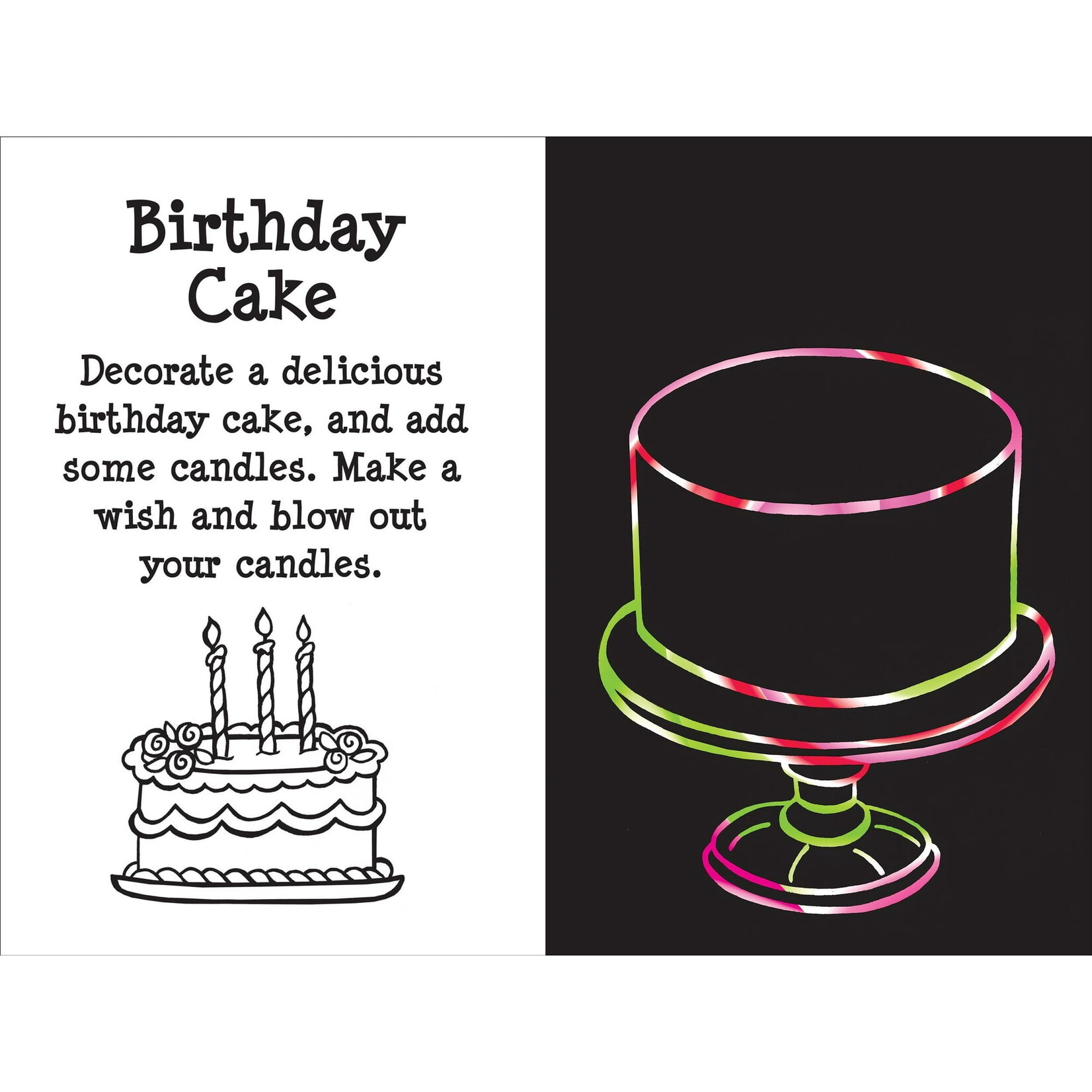 Peter Pauper Press Happy Birthday Scratch & Sketch