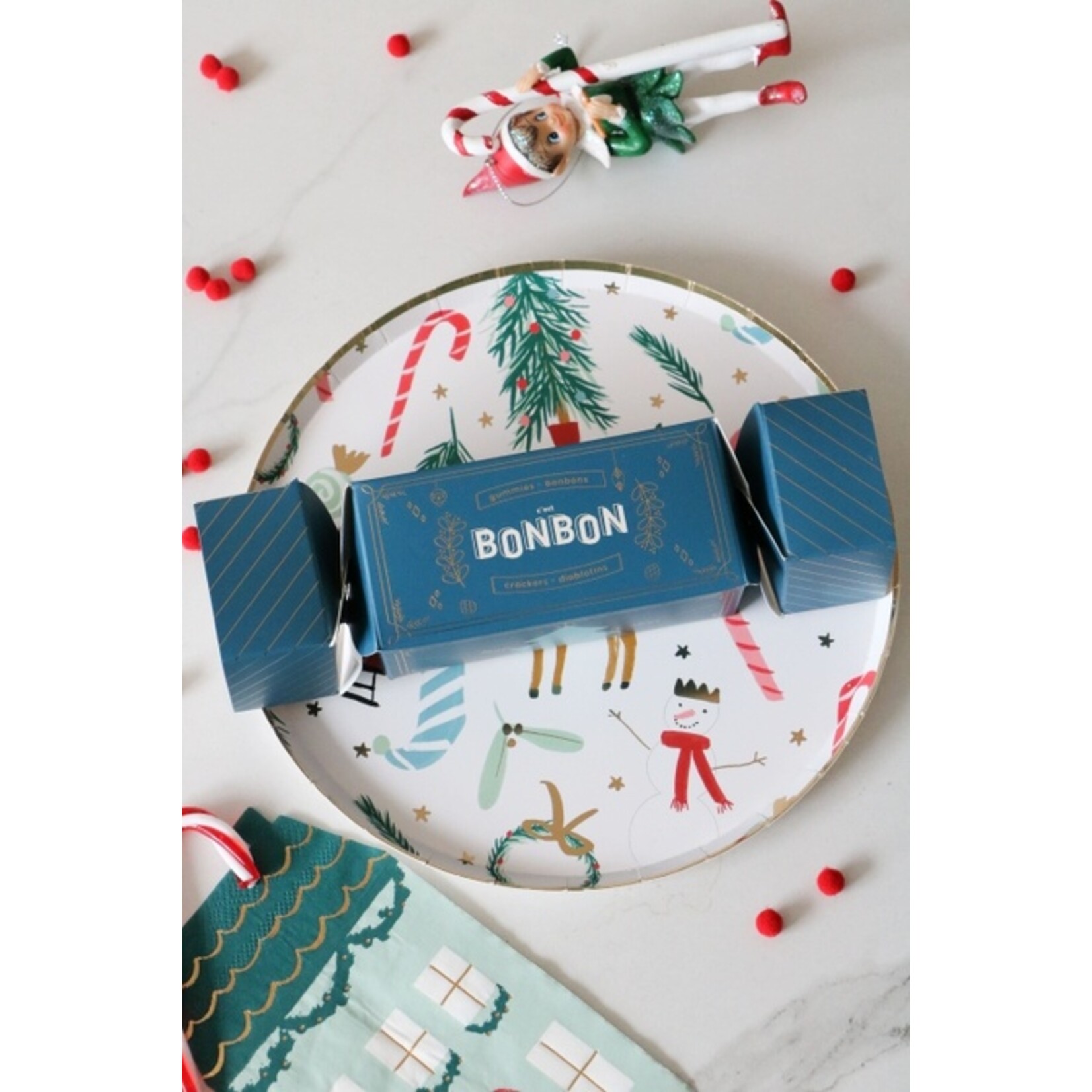 La Boite a Bonbons Single BonBon Gummy Candies Christmas Crackers