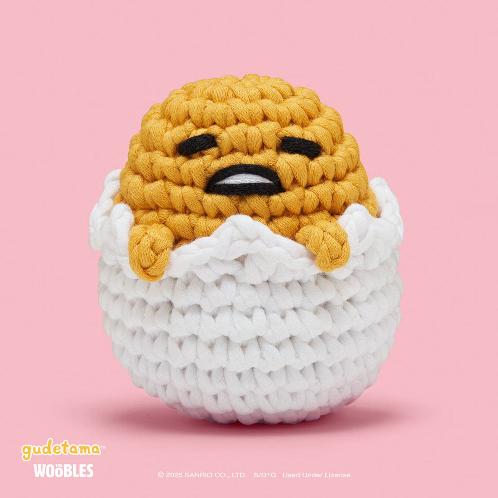 Woobles Gudetama In The Shell Beginner Crochet Kit