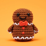 Woobles Ted the Gingerbread Man Beginner Crochet Kit