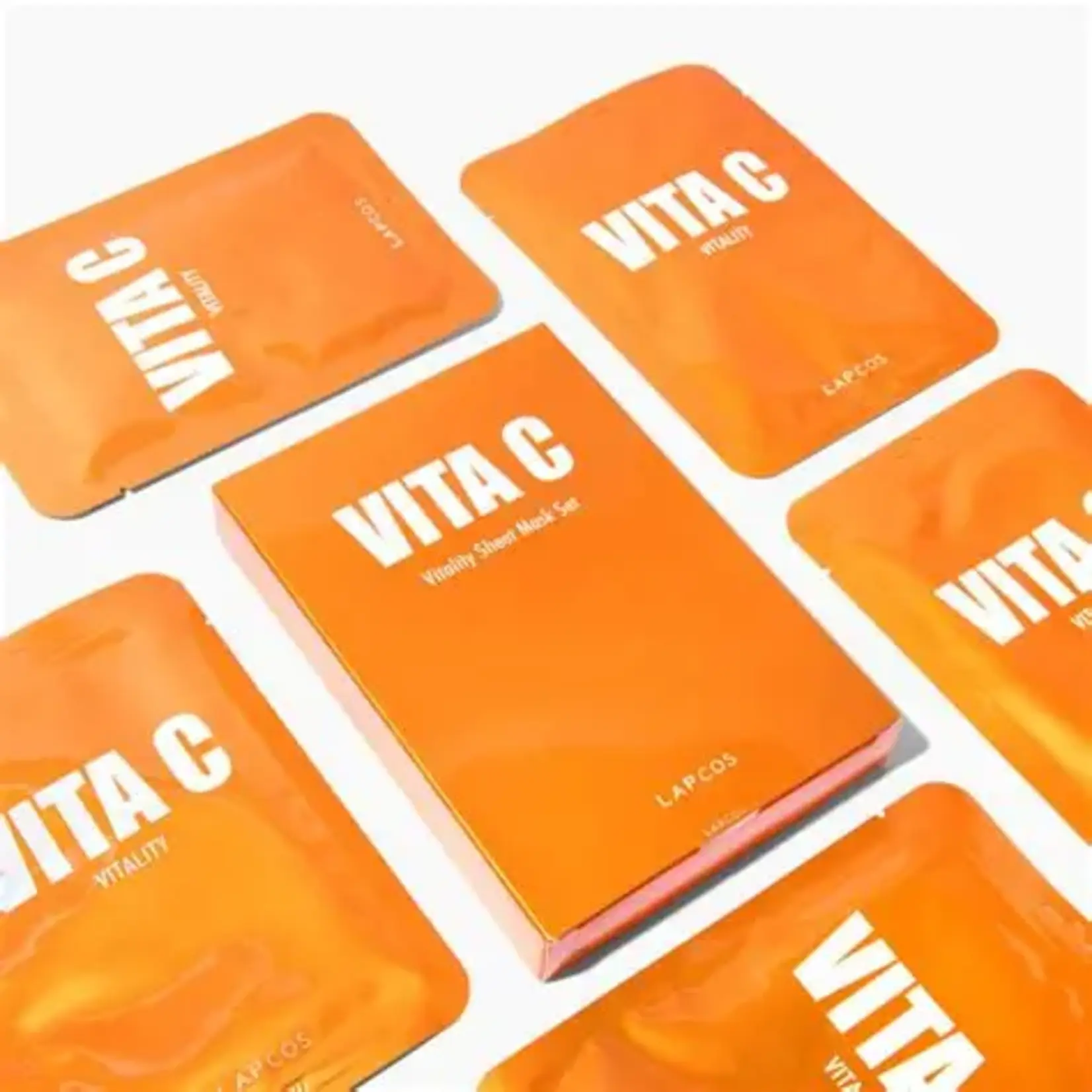 LAPCOS Vita C Derma Sheet Mask Set