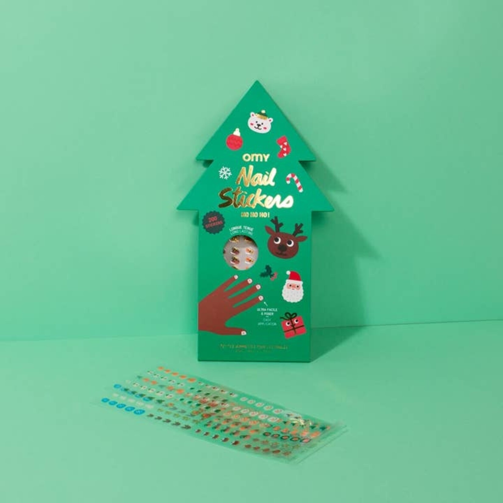 Ho Ho Ho Kid's Nail Stickers