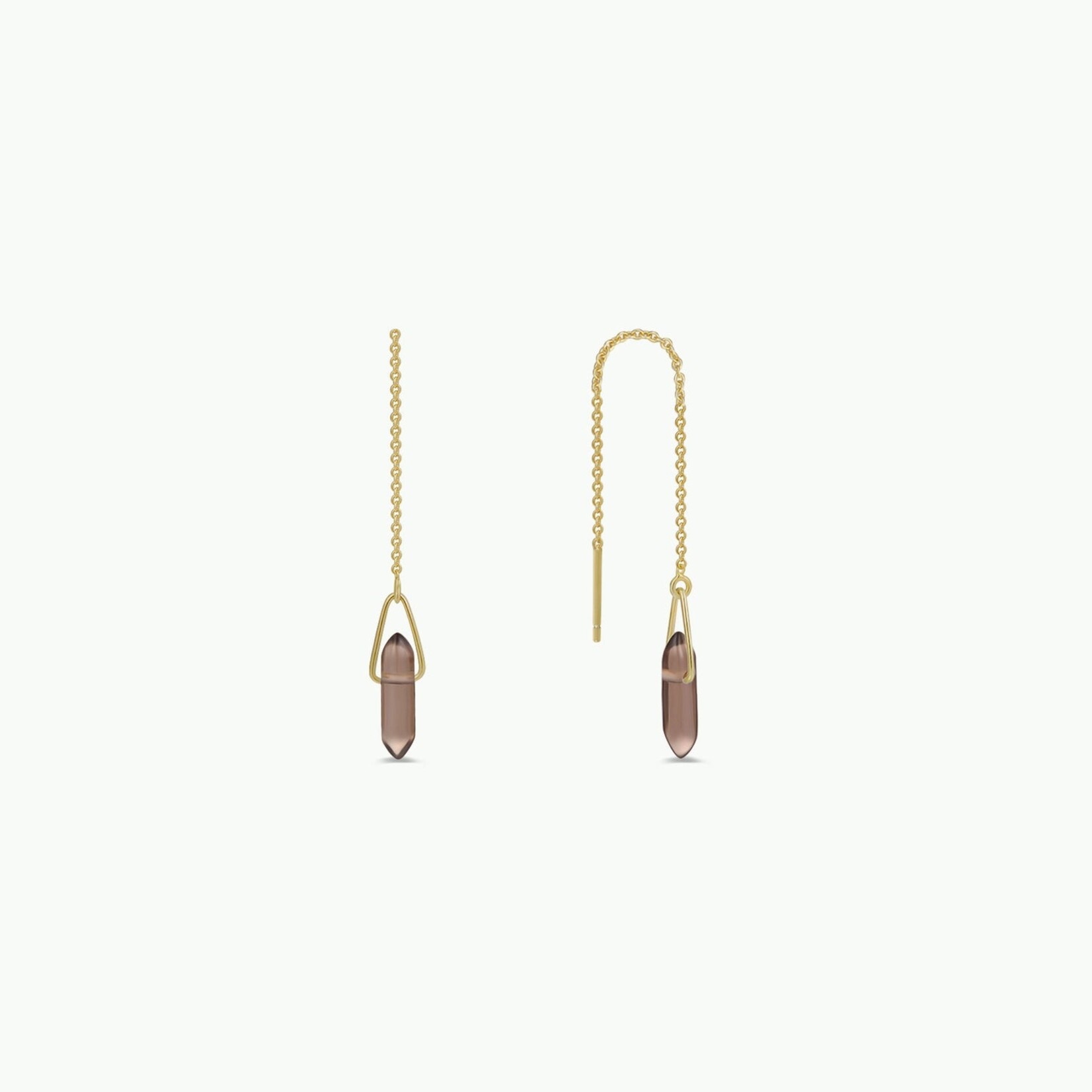 Jaxkelly Smokey Quartz Threader