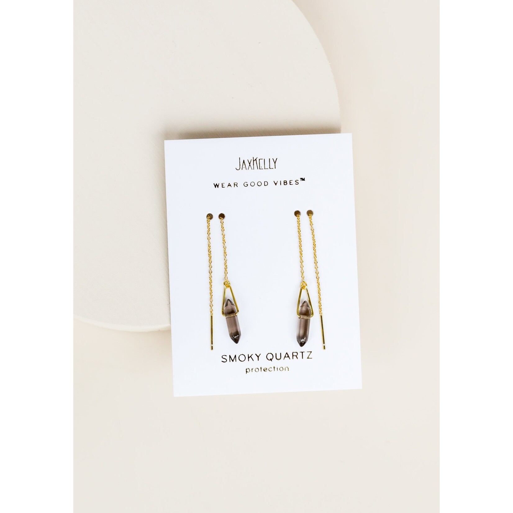 Jaxkelly Smokey Quartz Threader