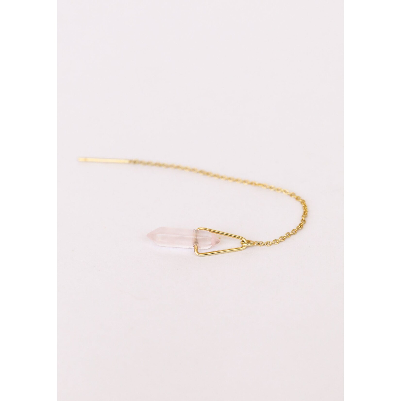Jaxkelly JaxKelly Threader - Rose Quartz