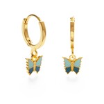 A Mano Blue Spring Butterfly Huggies