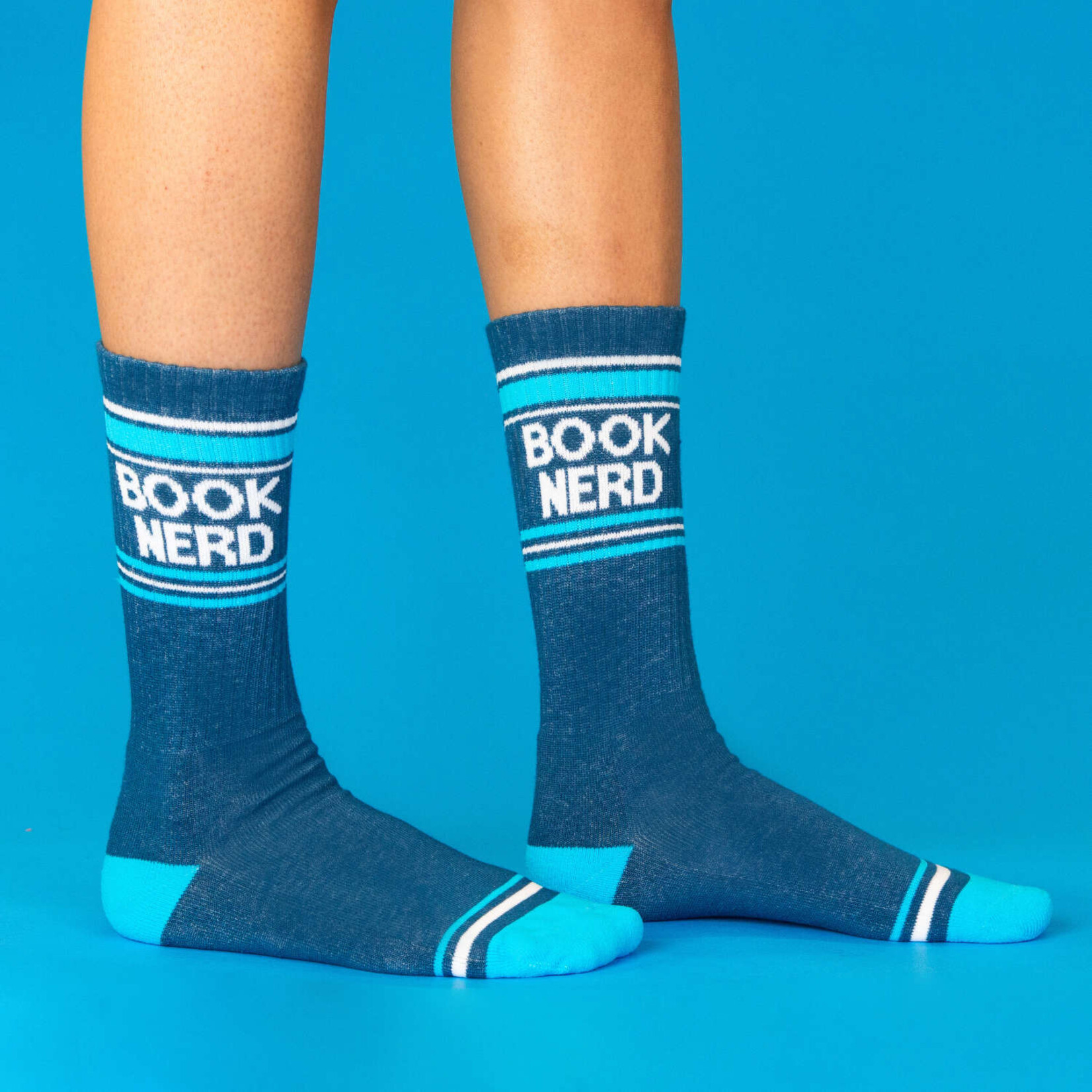 Book Nerd Unisex Gym Crew Socks