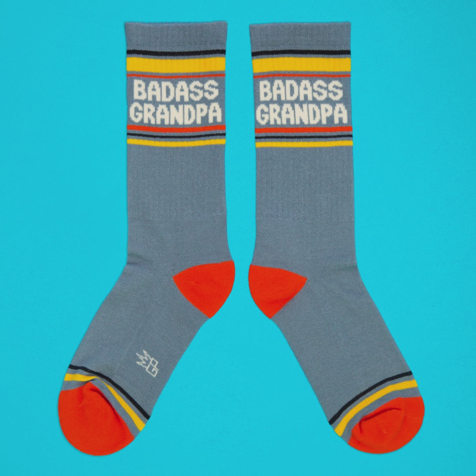 Badass Grandpa Unisex Gym Crew Socks