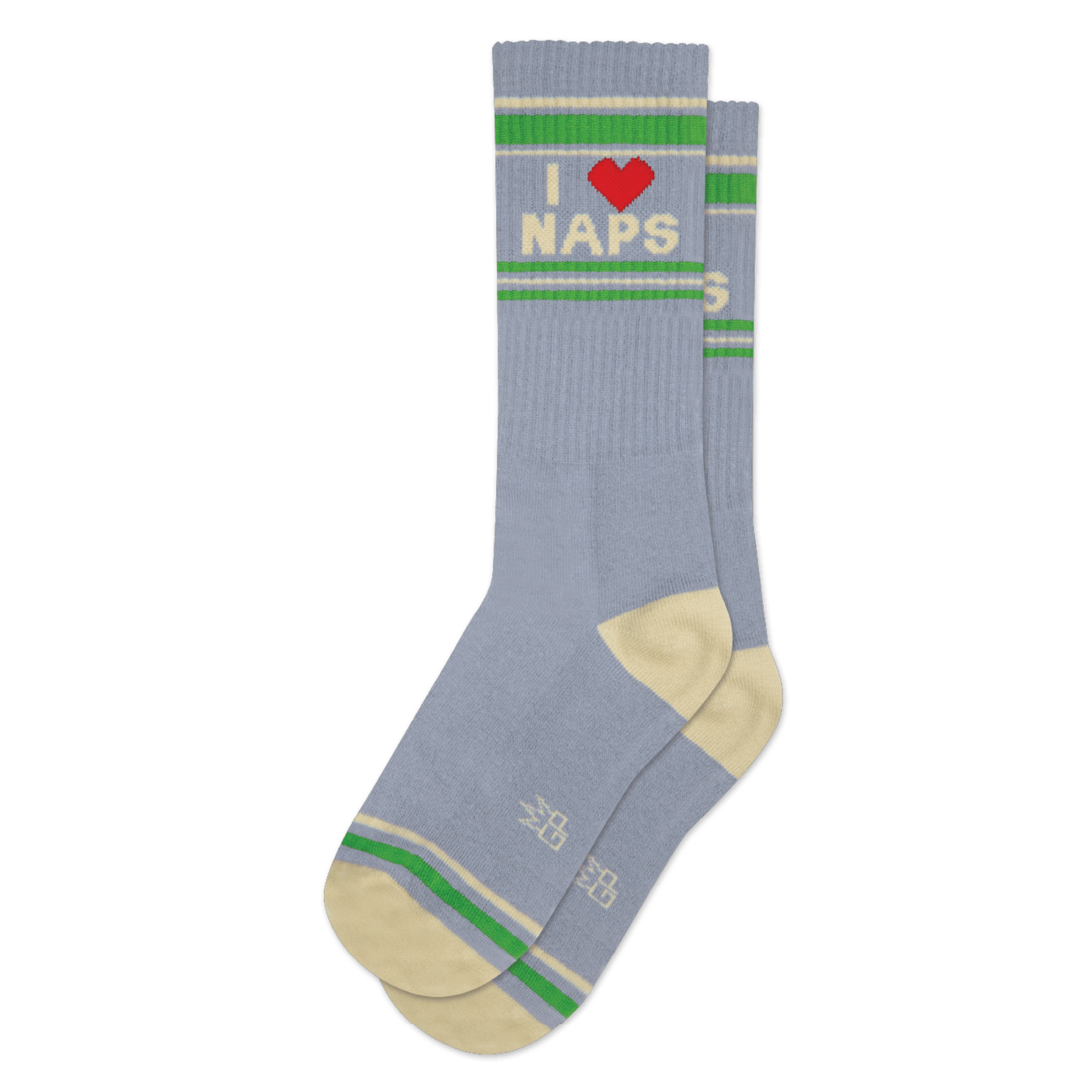 I Love Naps Unisex Gym Crew Socks