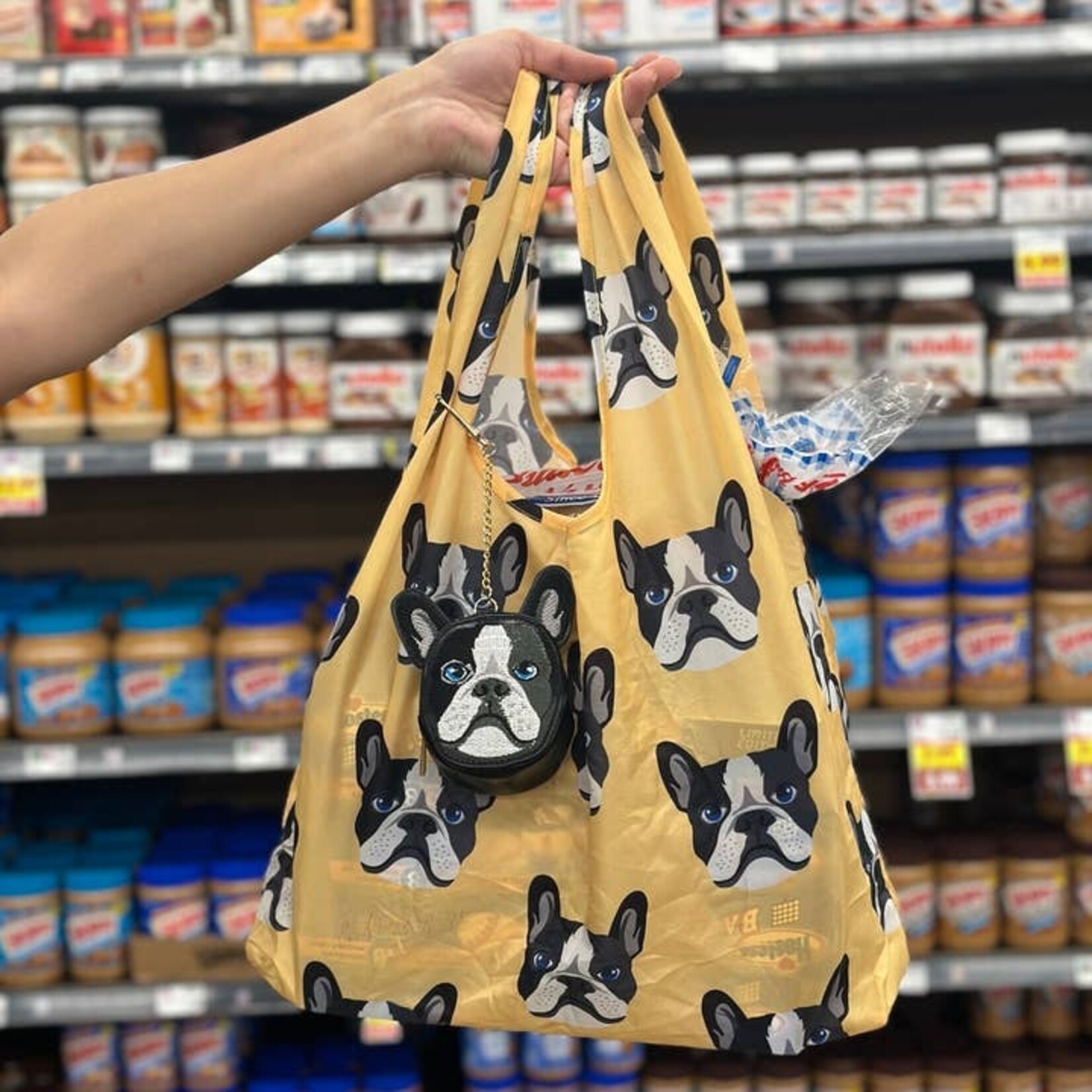 living royal Dog Bag Charm + Tote