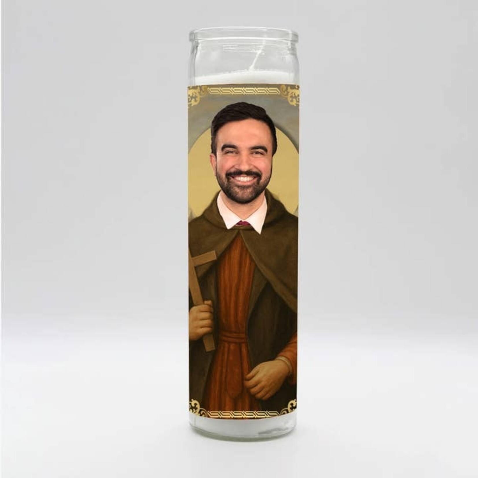 BobbyK Zohran Saint Candle