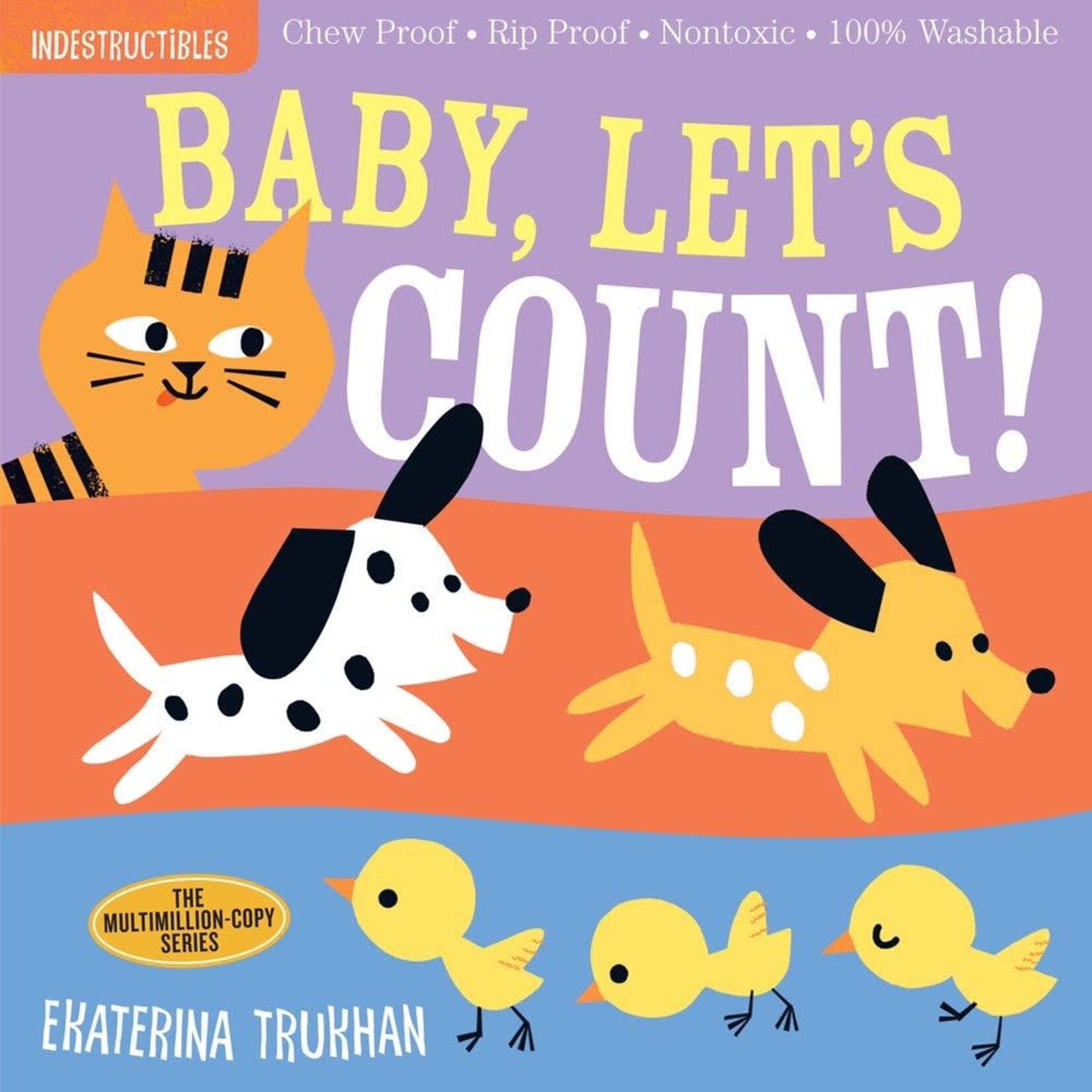 Hachette Indestructibles Book: Baby Lets Count