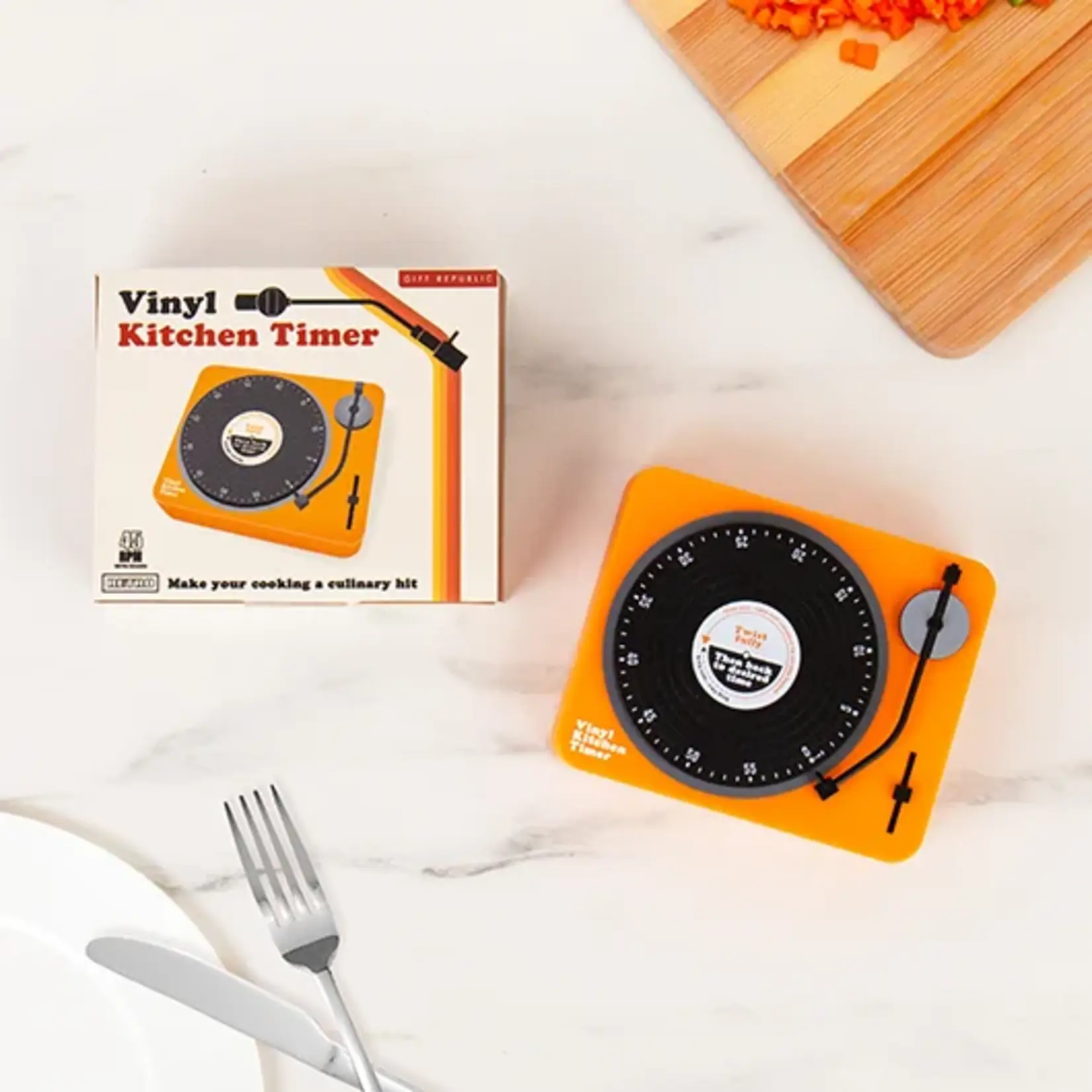 Gift Republic Vinyl Kitchen Timer